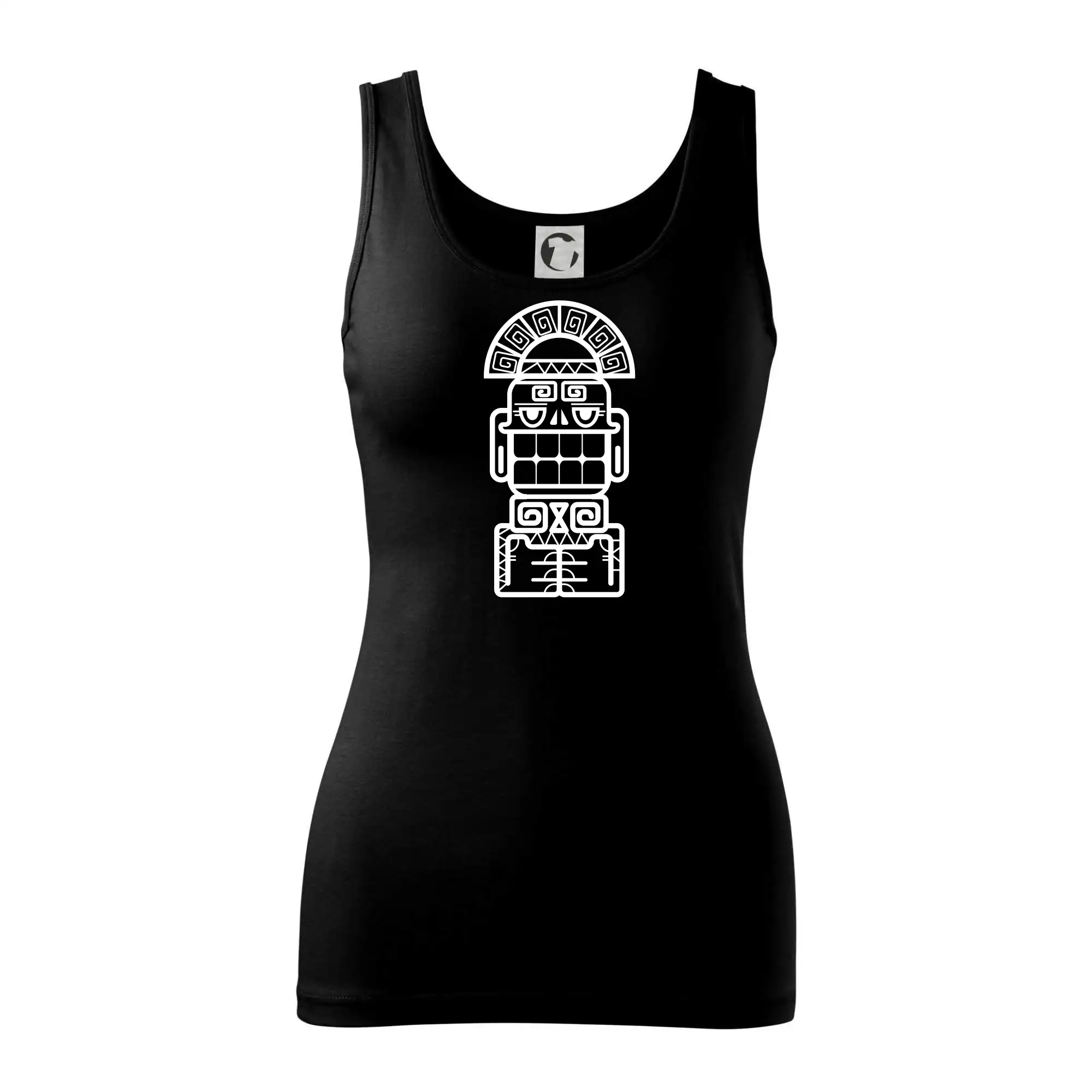 Mayové - socha se zuby