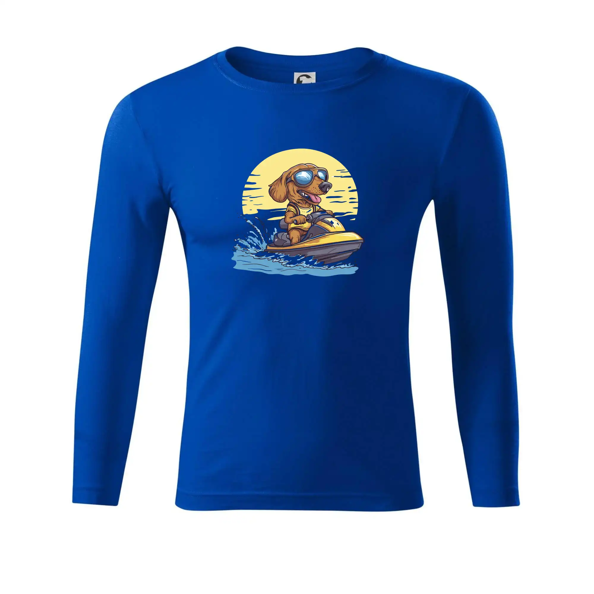 Jezevčík na vodním skútru