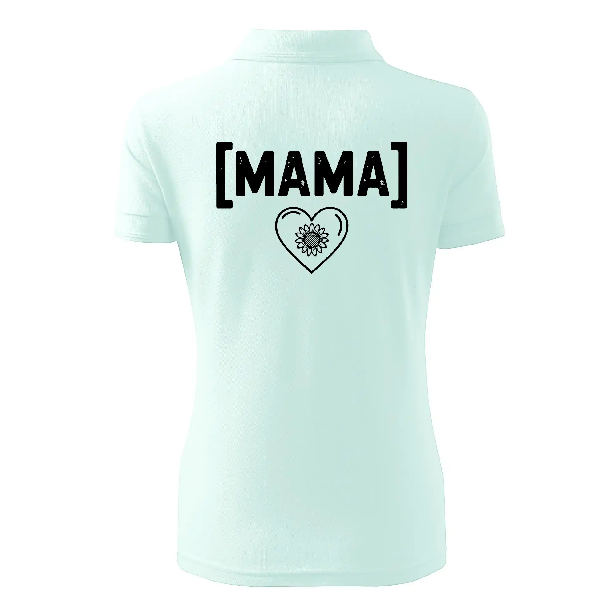 Máma nápis a srdce a slunečnice SK