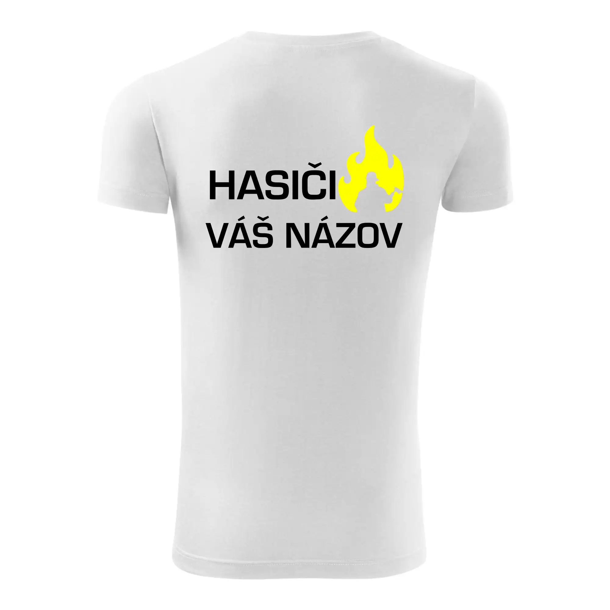 Hasiči - Váš názov - FLUO + Reflexná potlač