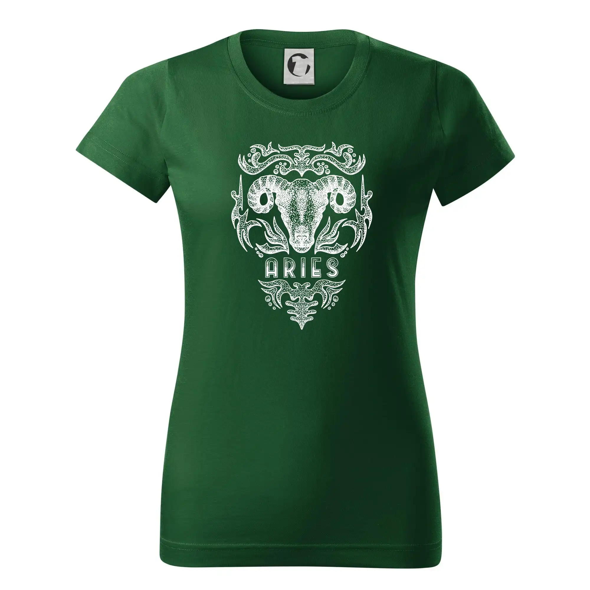 Tričká baran - Aries - vintage - Dámske tričko basic - ľahko voľnejšie a dlhšie