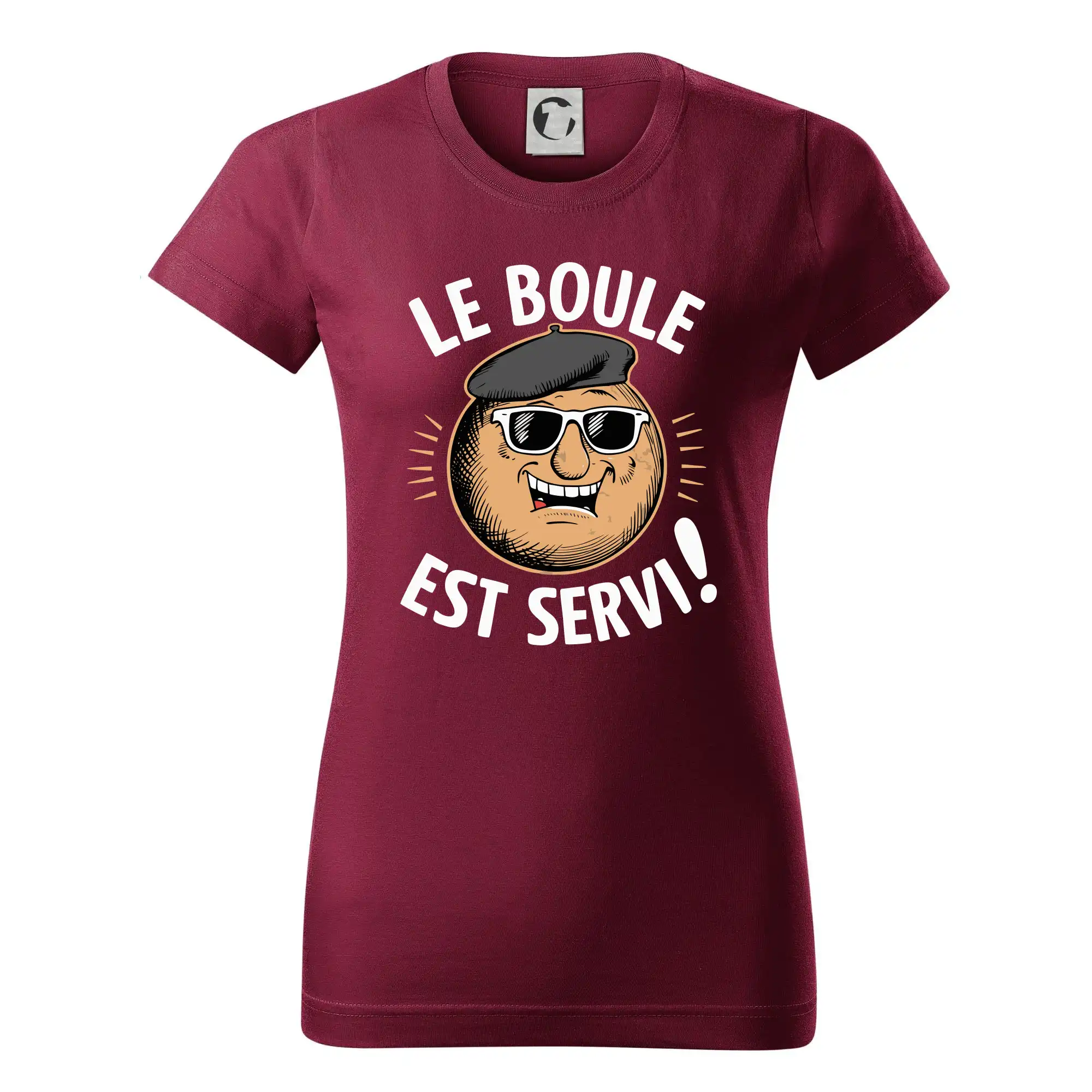 Ostatné športy - Le boule est servi! - Dámske tričko basic - ľahko voľnejšie a dlhšie