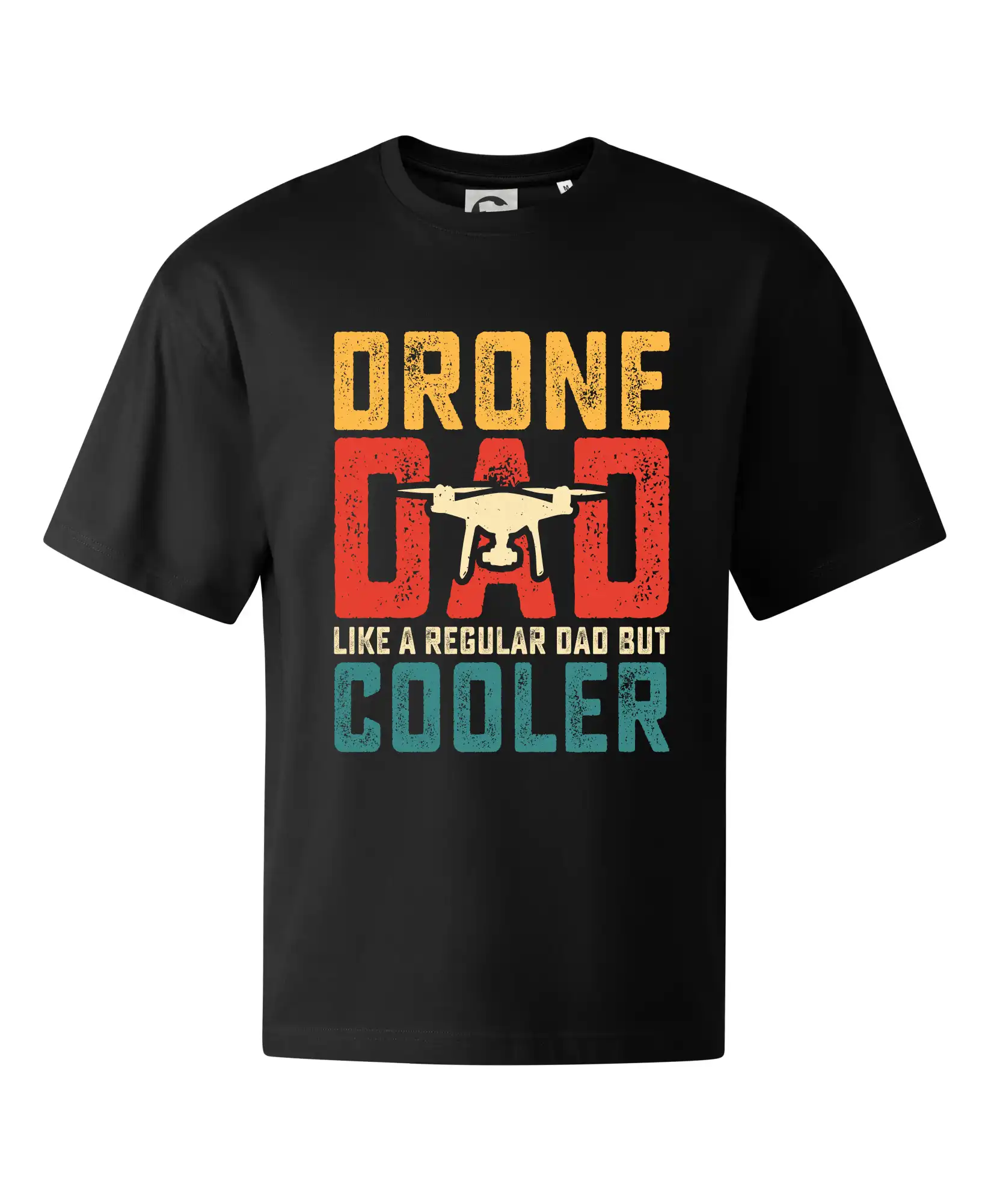 Tričká pre modelára - Drone Pilot dad like a regular dad but cooler - Stage unisex - OVERSIZE