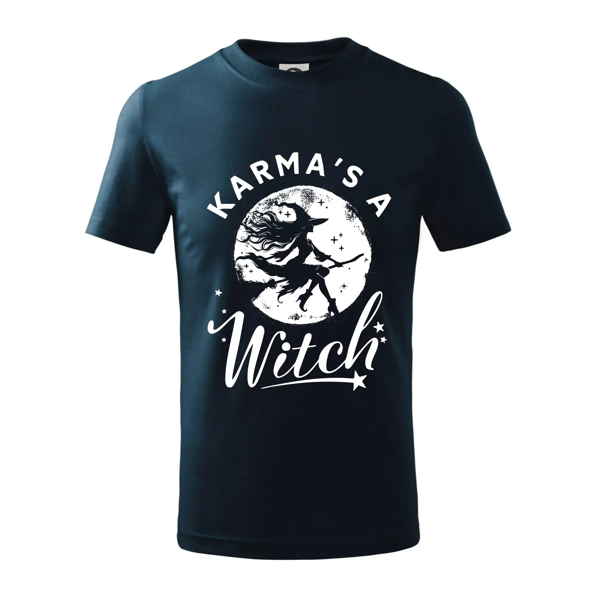 Grafické tričká - Karma's a Witch - bosorka - Tričko detské bavlnené
