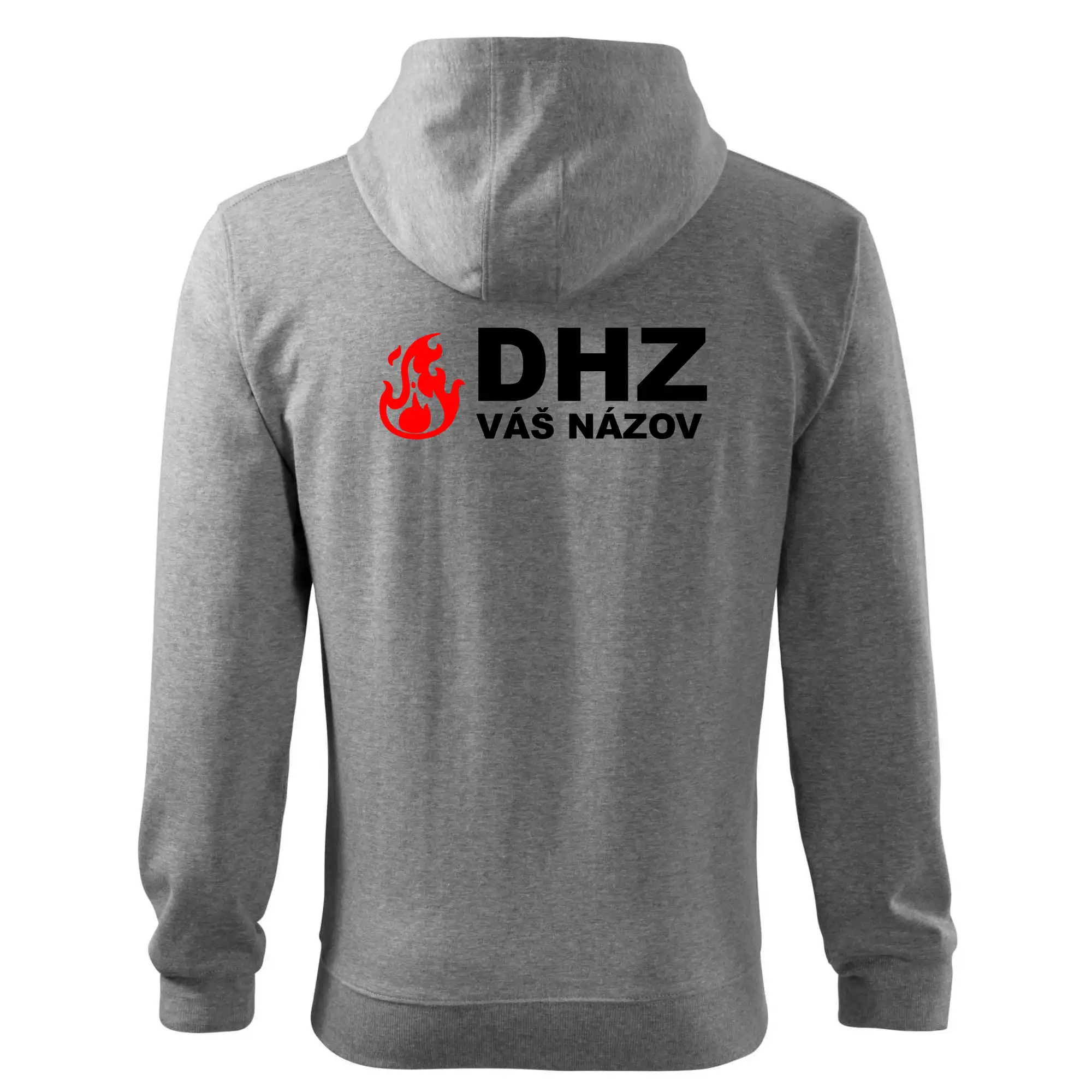 DHZ (oheň, firesport, názov sboru - vlastný nápis)