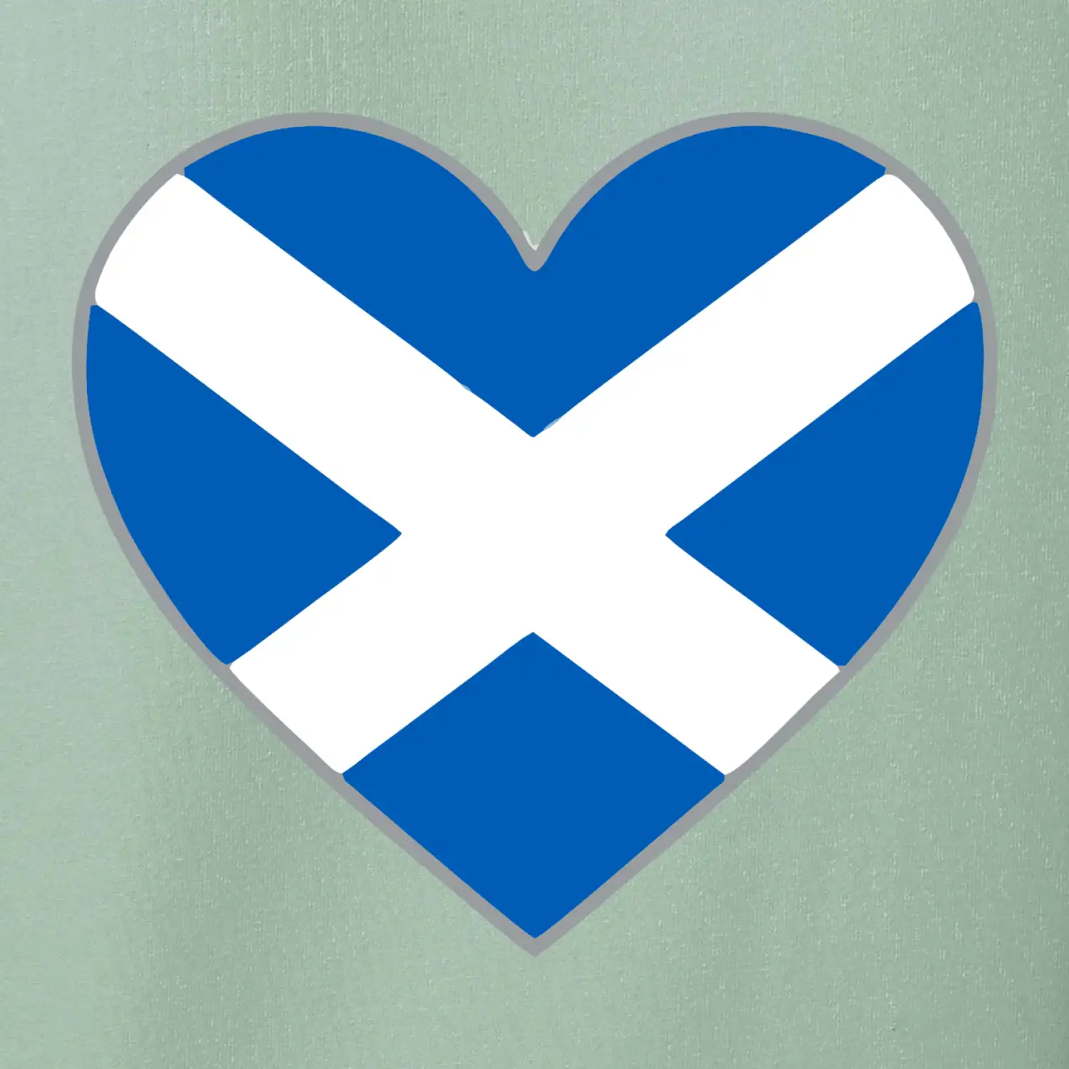 Skotské srdce na prso