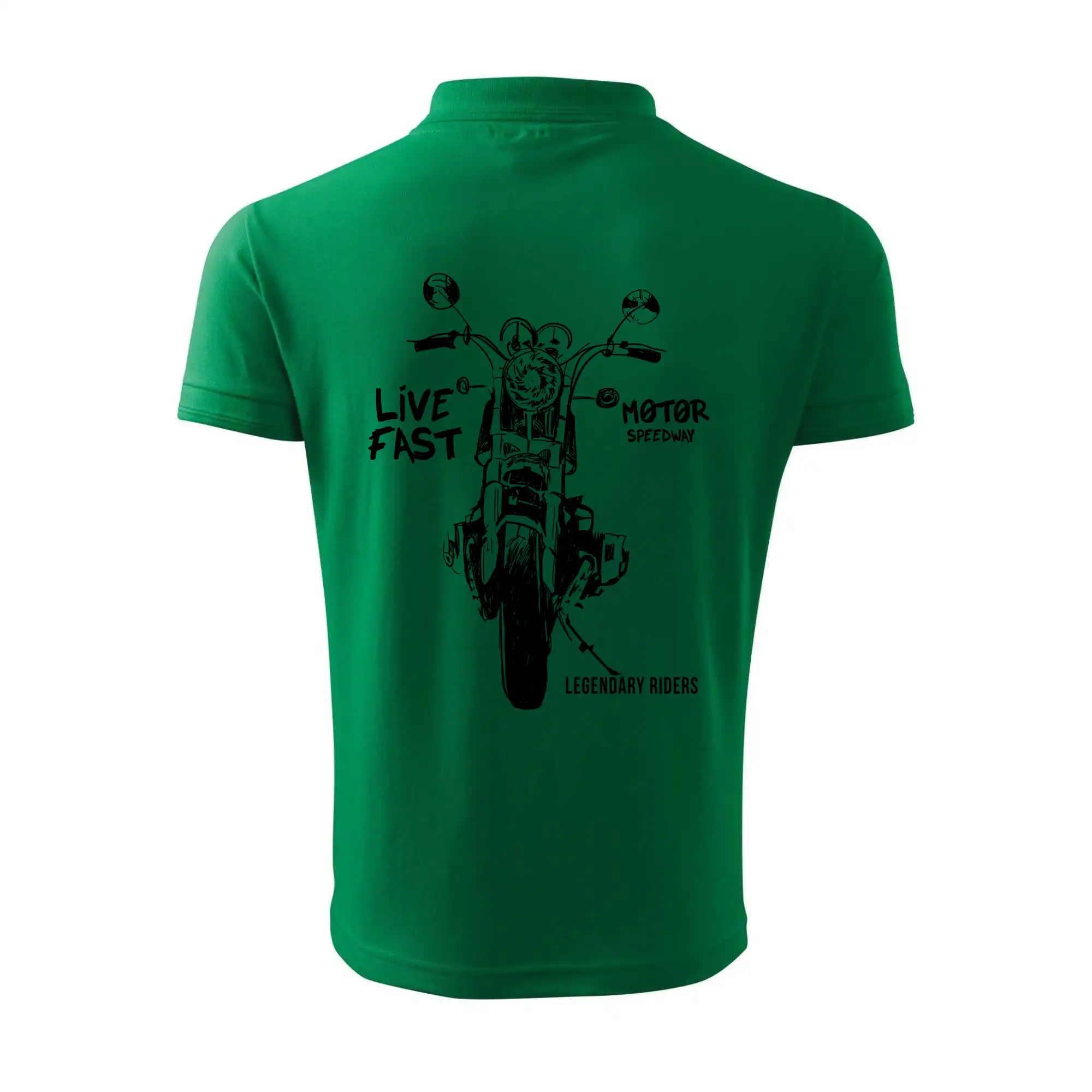Motorka kresba live fast