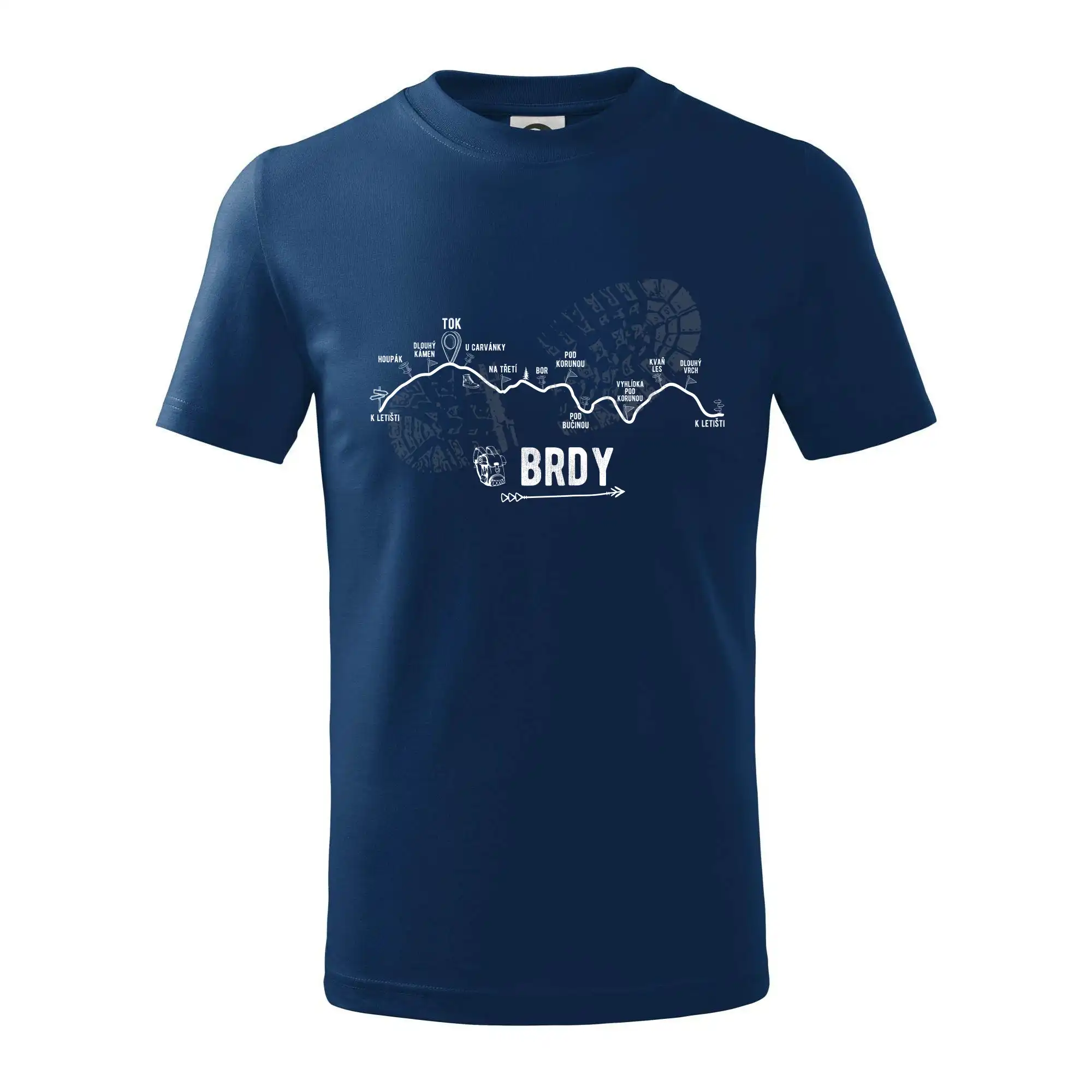 Profil kopců - Brdy