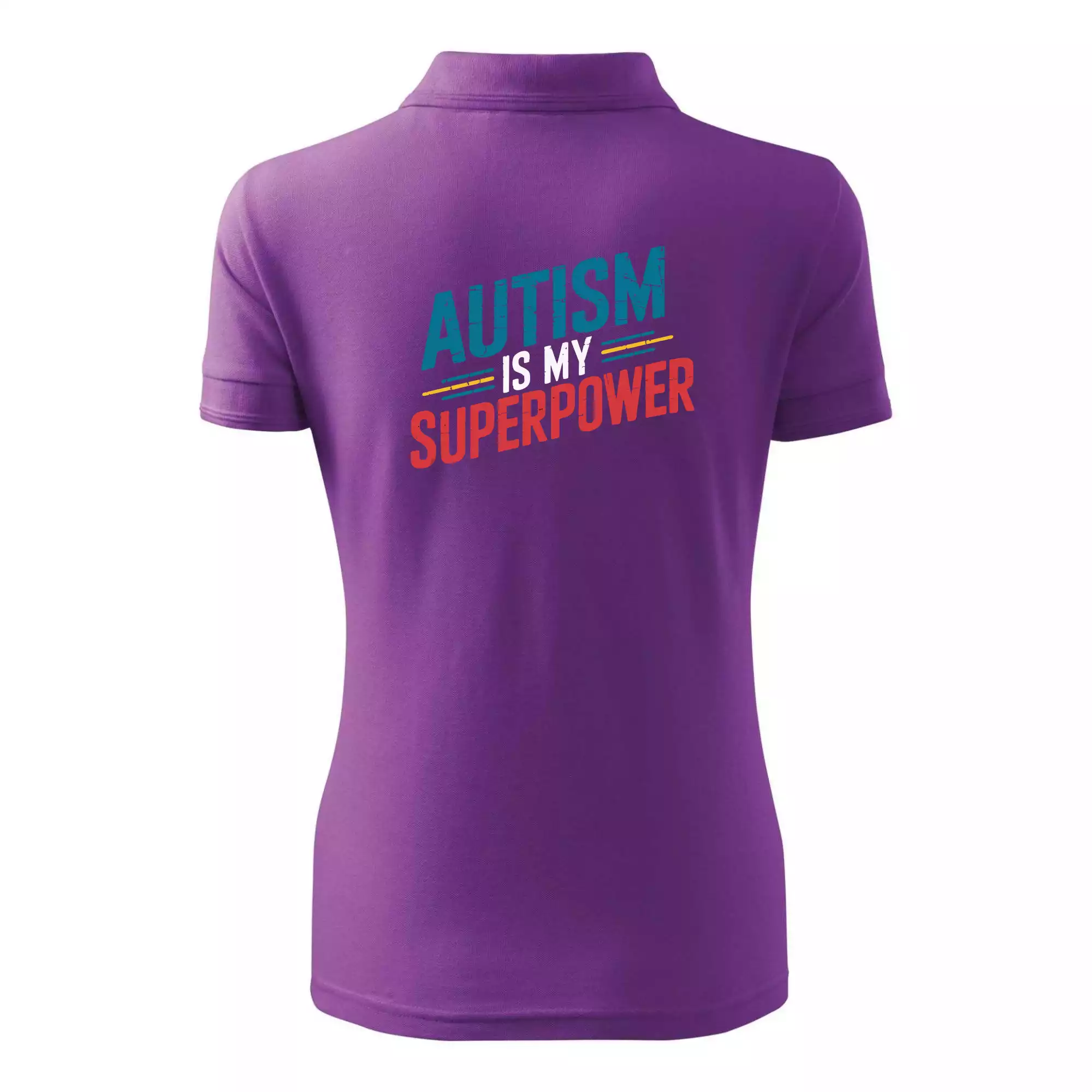 Šikmý nápis Autism is my superpower