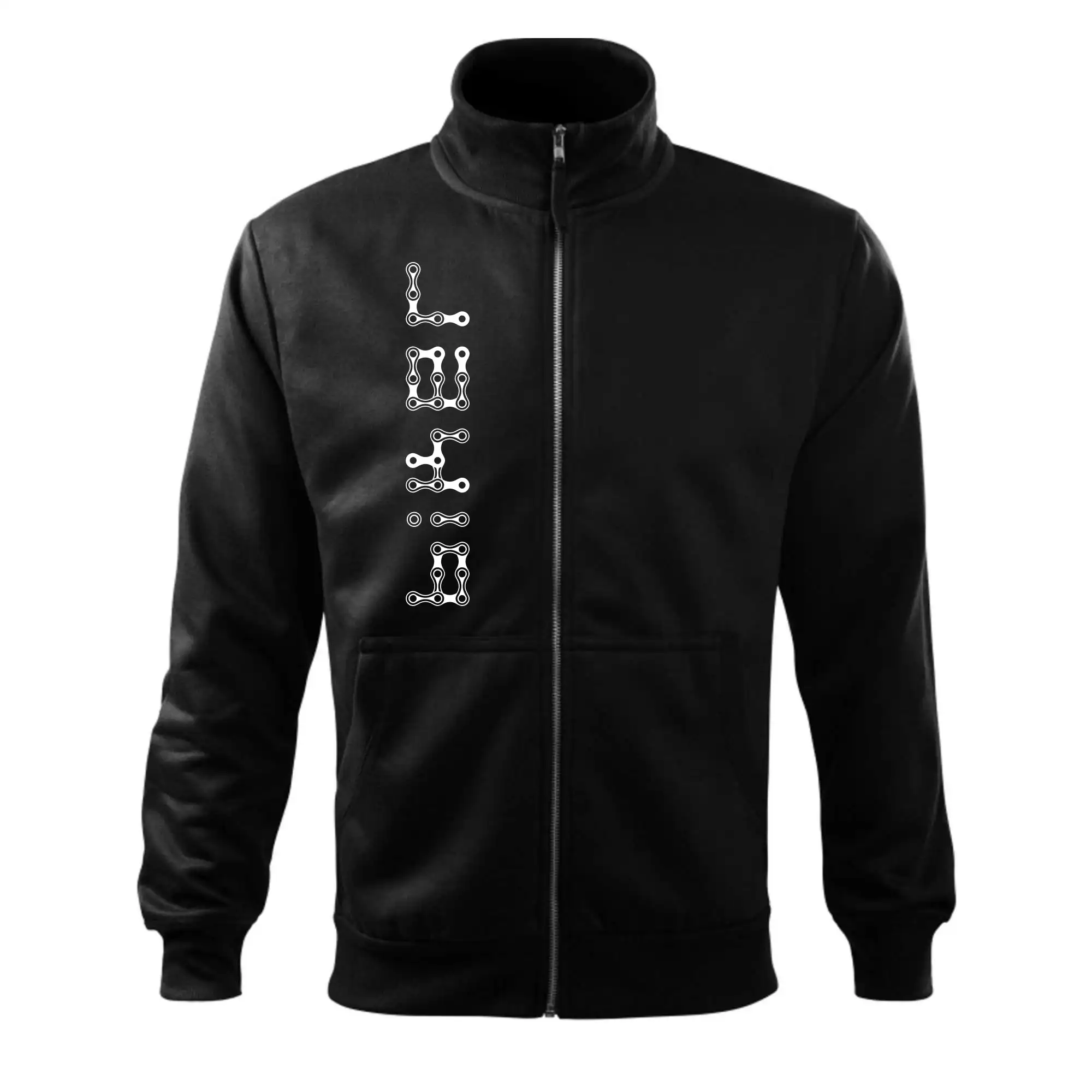 Biker nápis na výšku řetěz