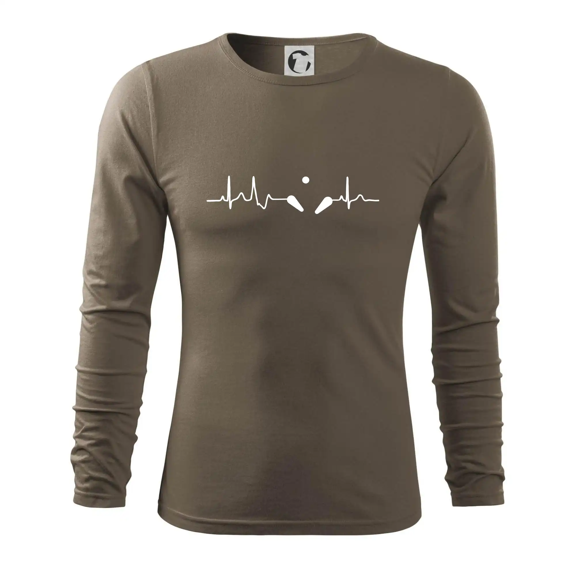 Pinball EKG - Tričko s dlhým rukávom FIT-T long sleeve