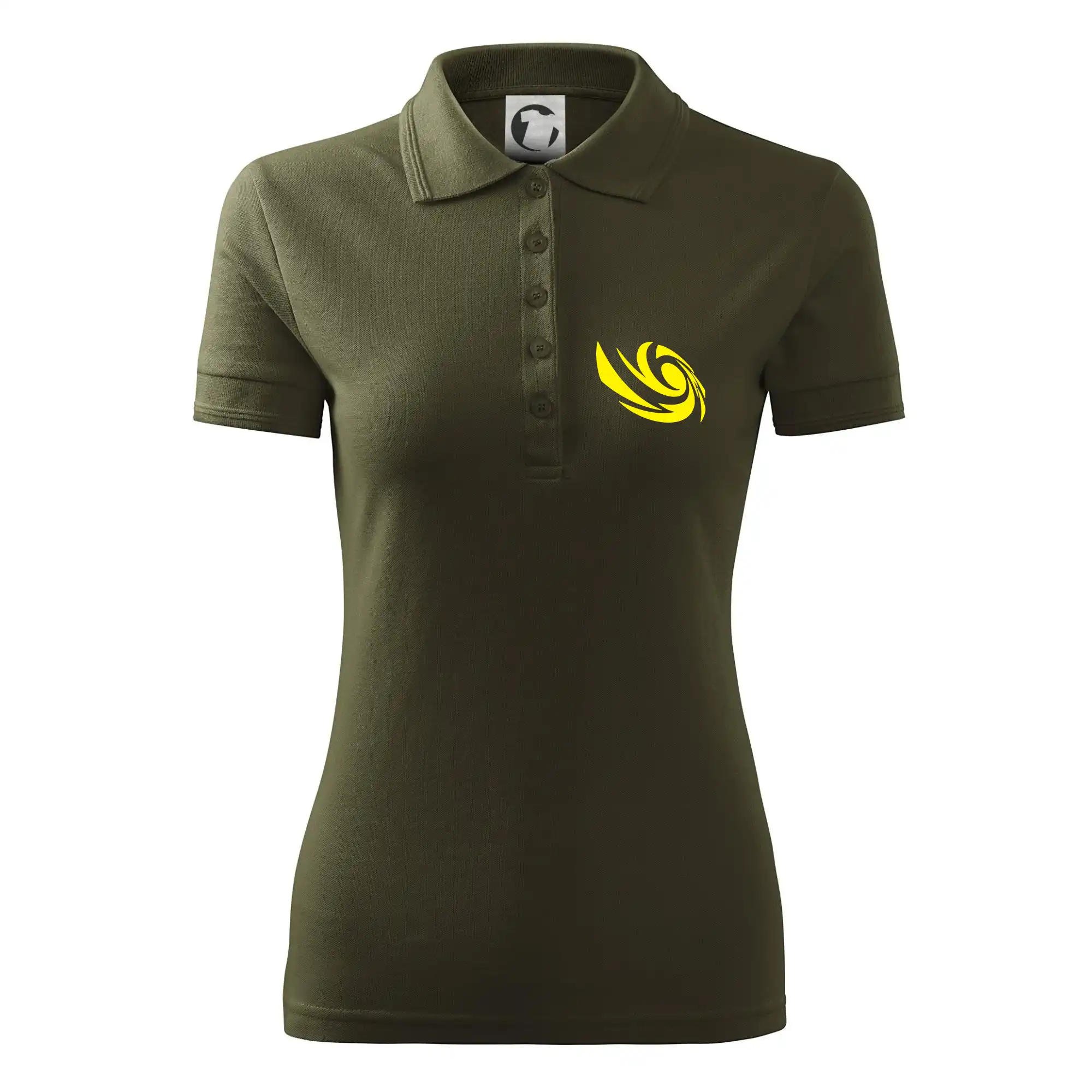 Tričká, mikiny a šiltovky pre Youtubery - Vortex logo na prsia - Polokošeľa dámska Pique Polo