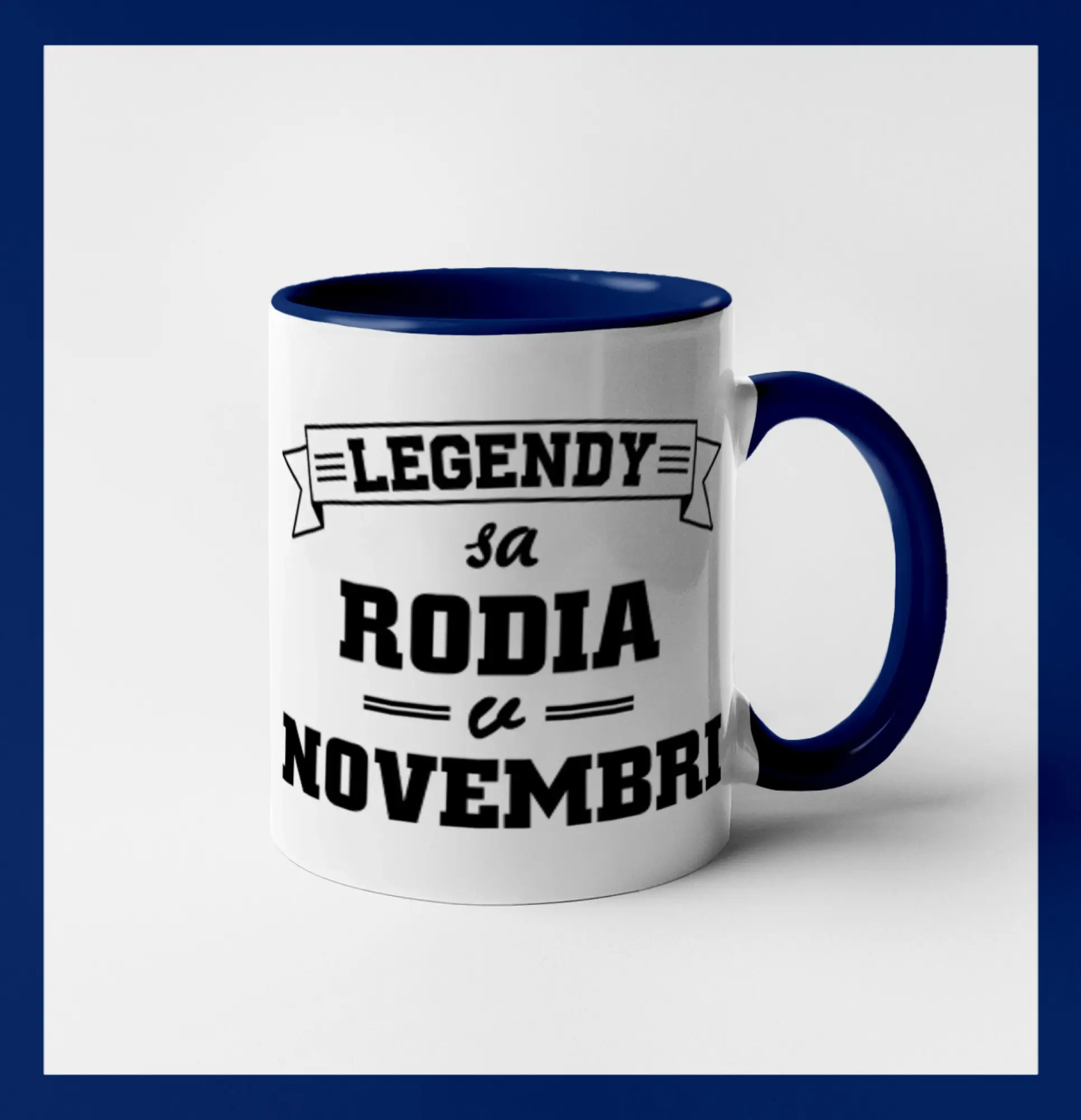 Tričká pre narodených v novembri - Legendy sa rodia v novembri - Hrnček 