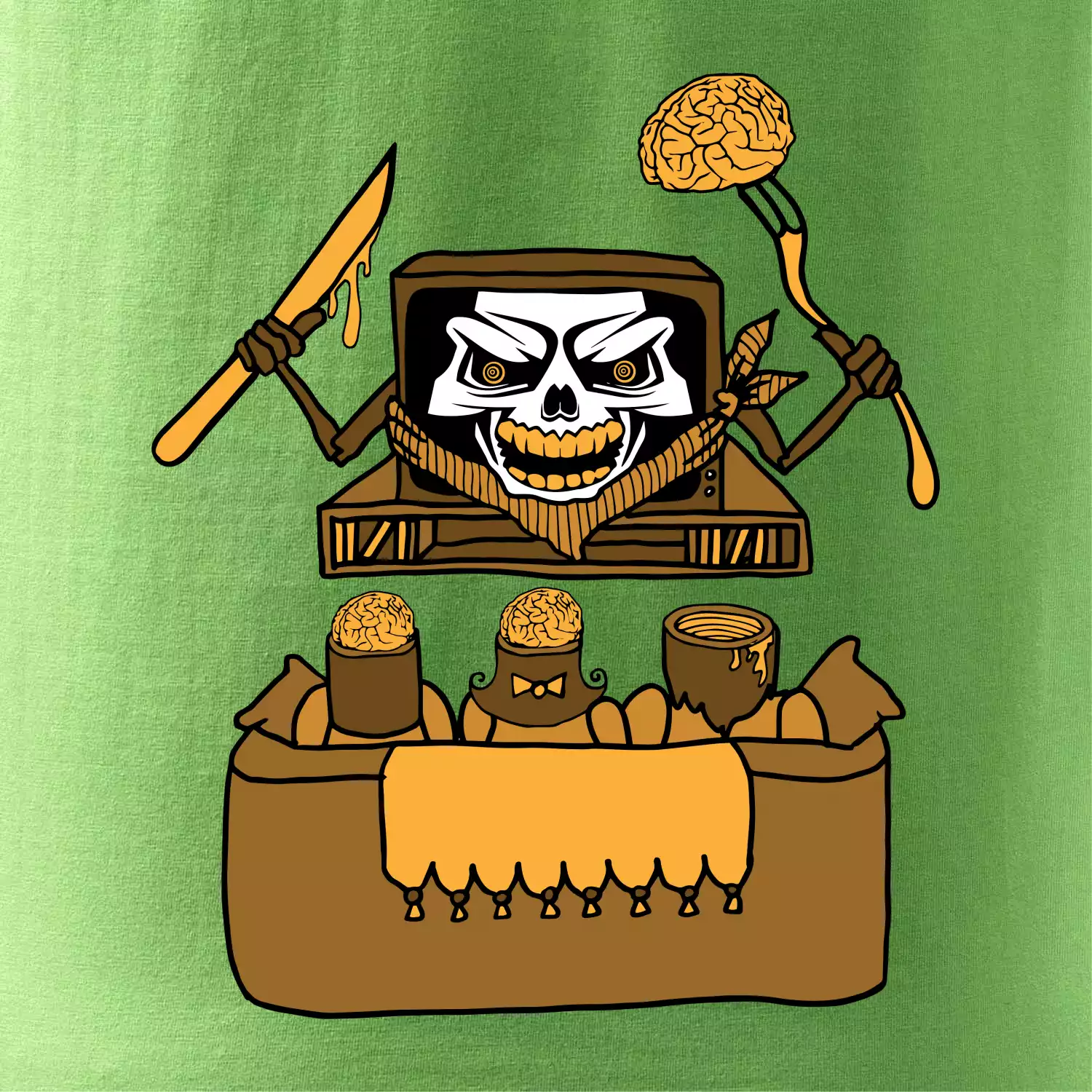 Mozkožrút - televízia (Pecka design)