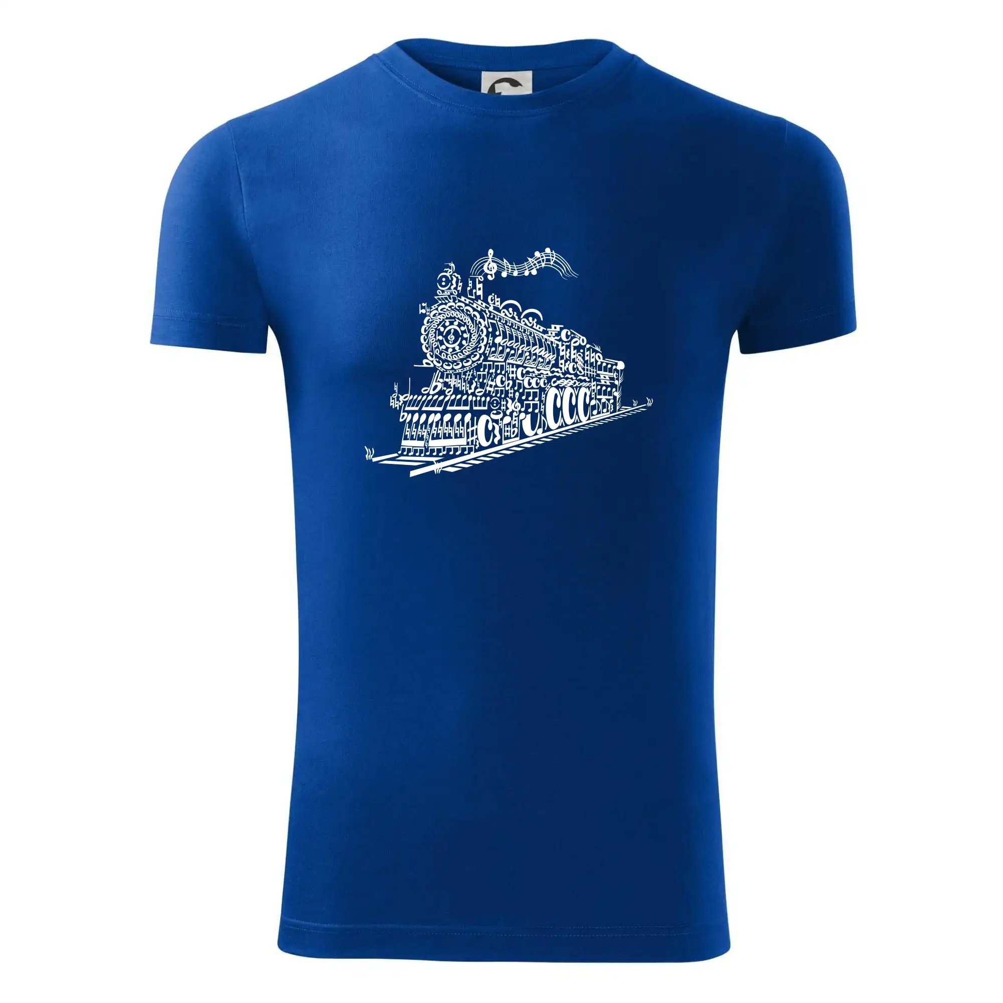 Stará lokomotiva z not