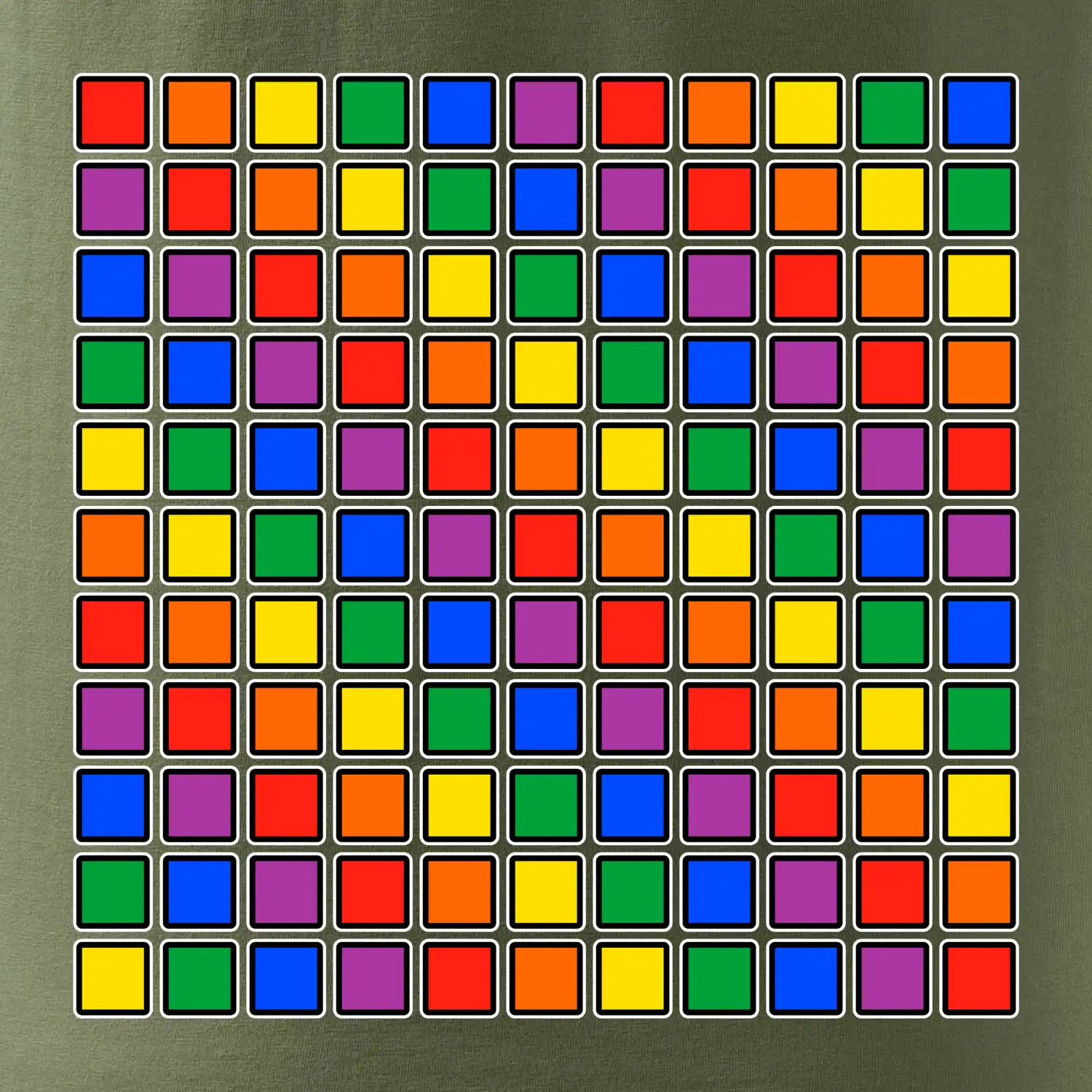 LGBT duhový čtverec