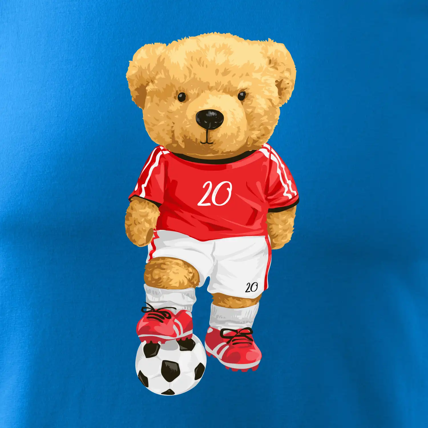 Fotbalista medvídek číslo