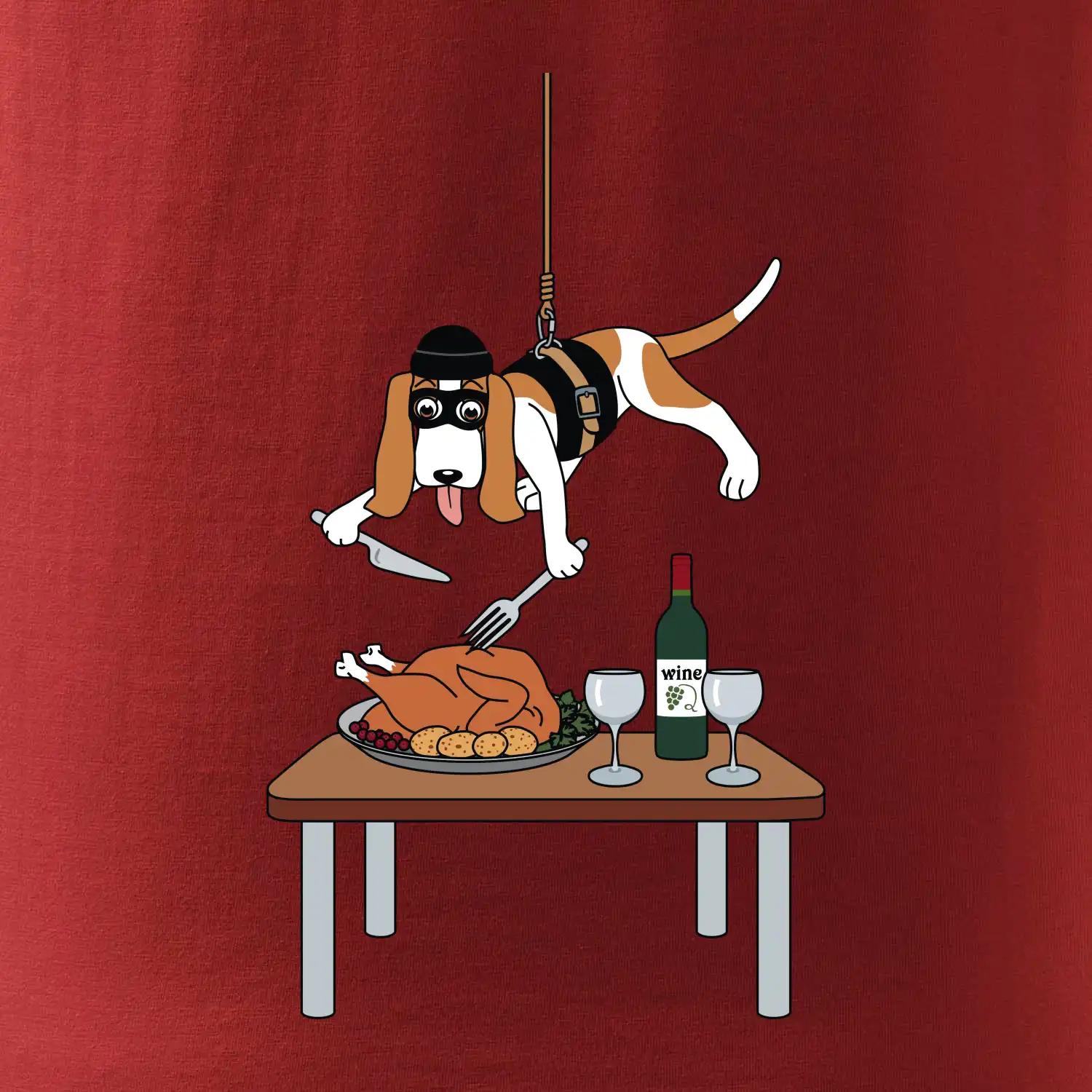 Malý zloděj - baset (Hana-creative)