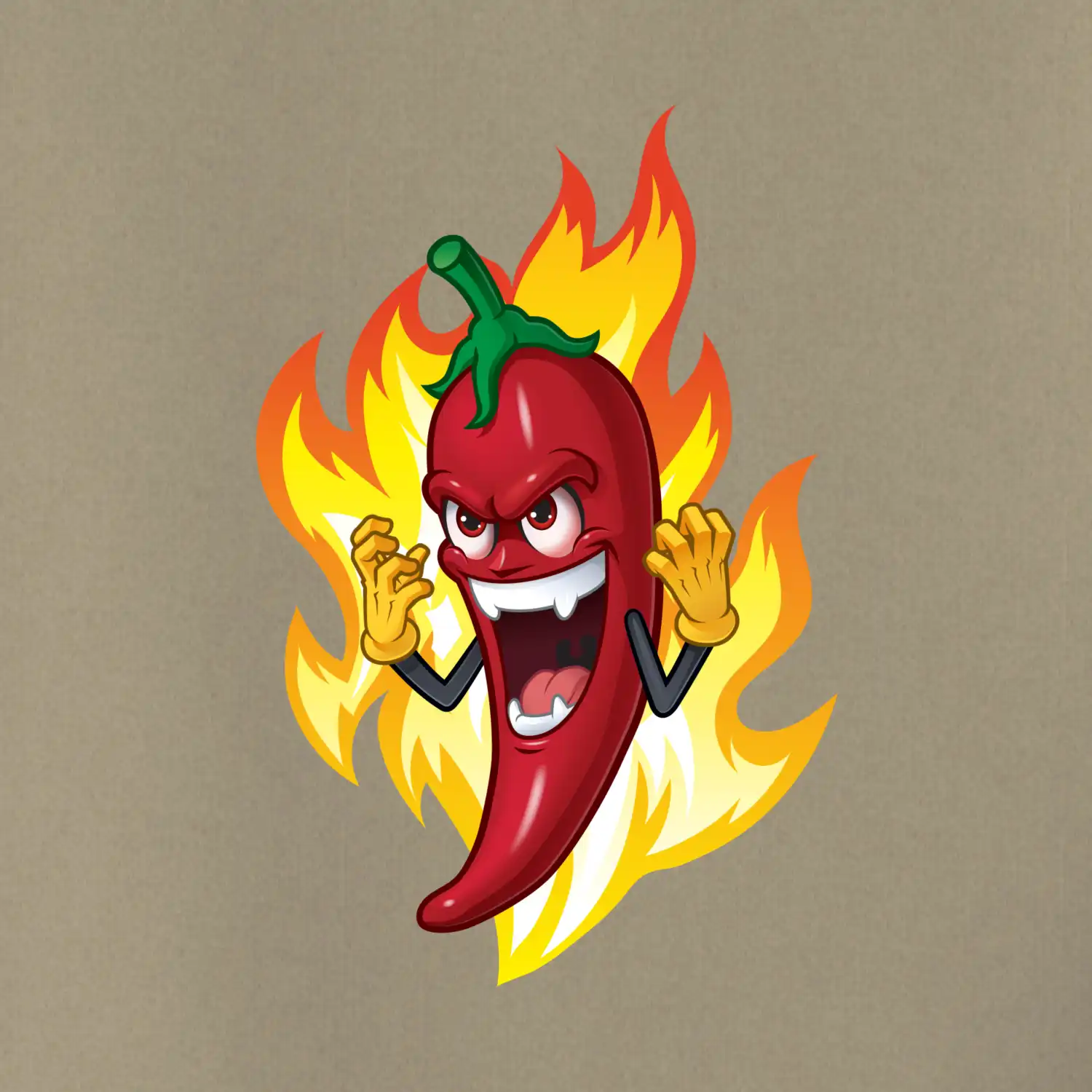 Chili paprička velmi pálivá