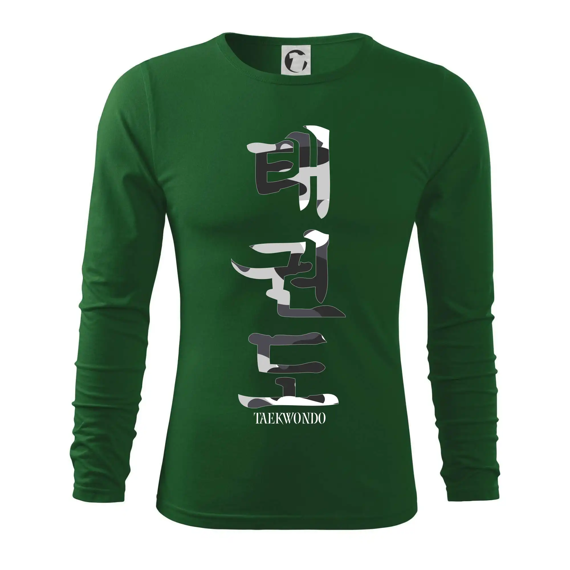 Taekwondo maskáčový nápis