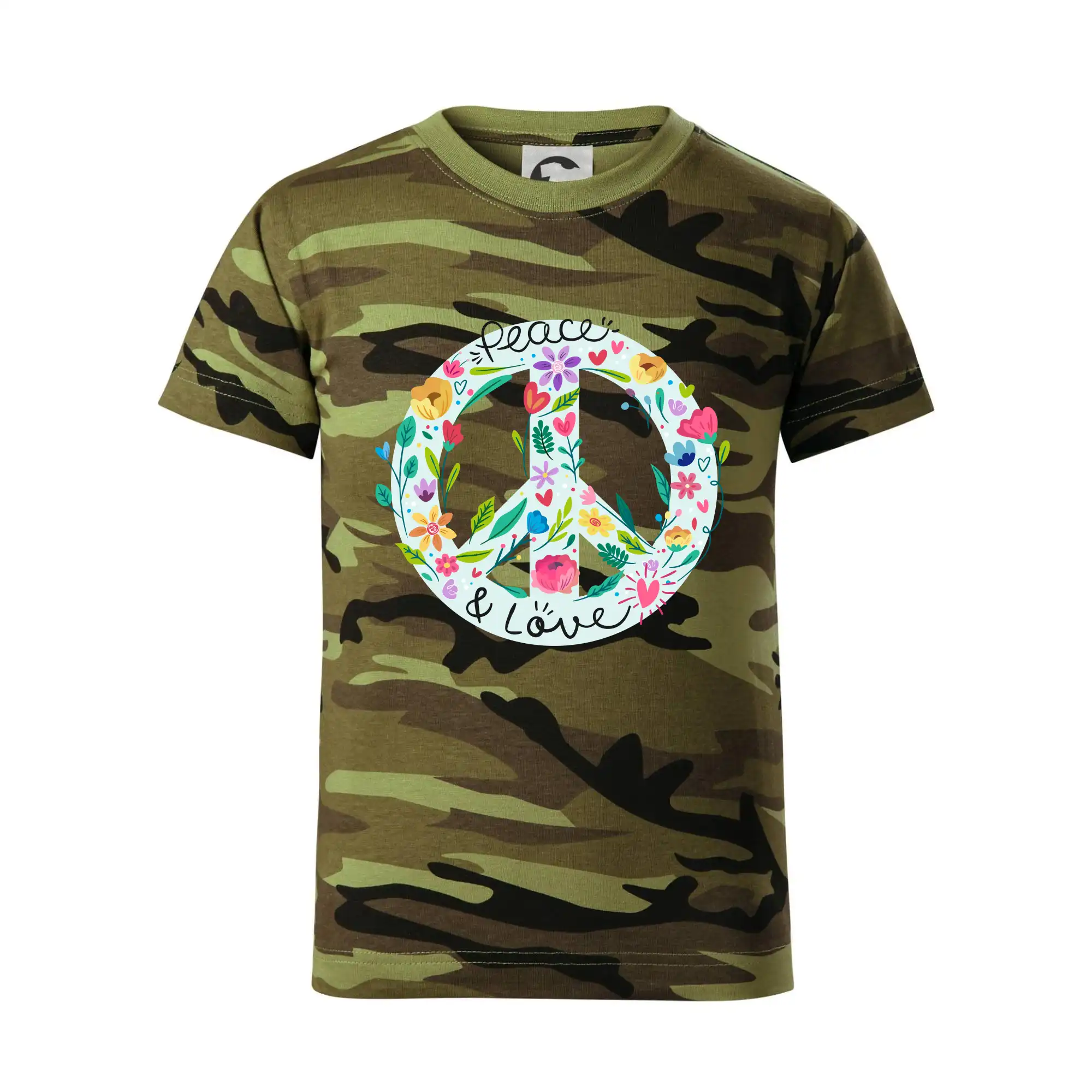 Peace and love symbol