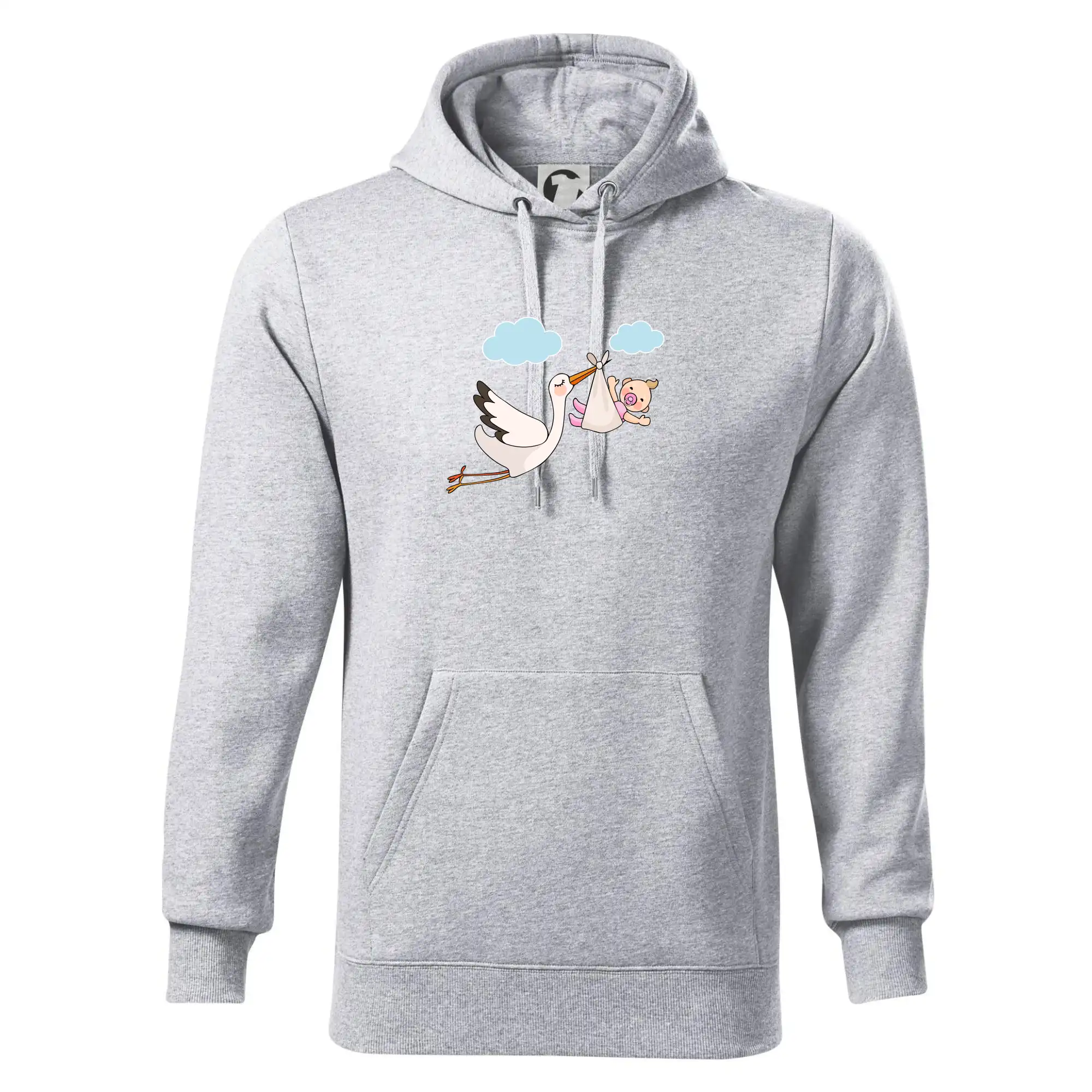 Čáp čekáme miminko - holka