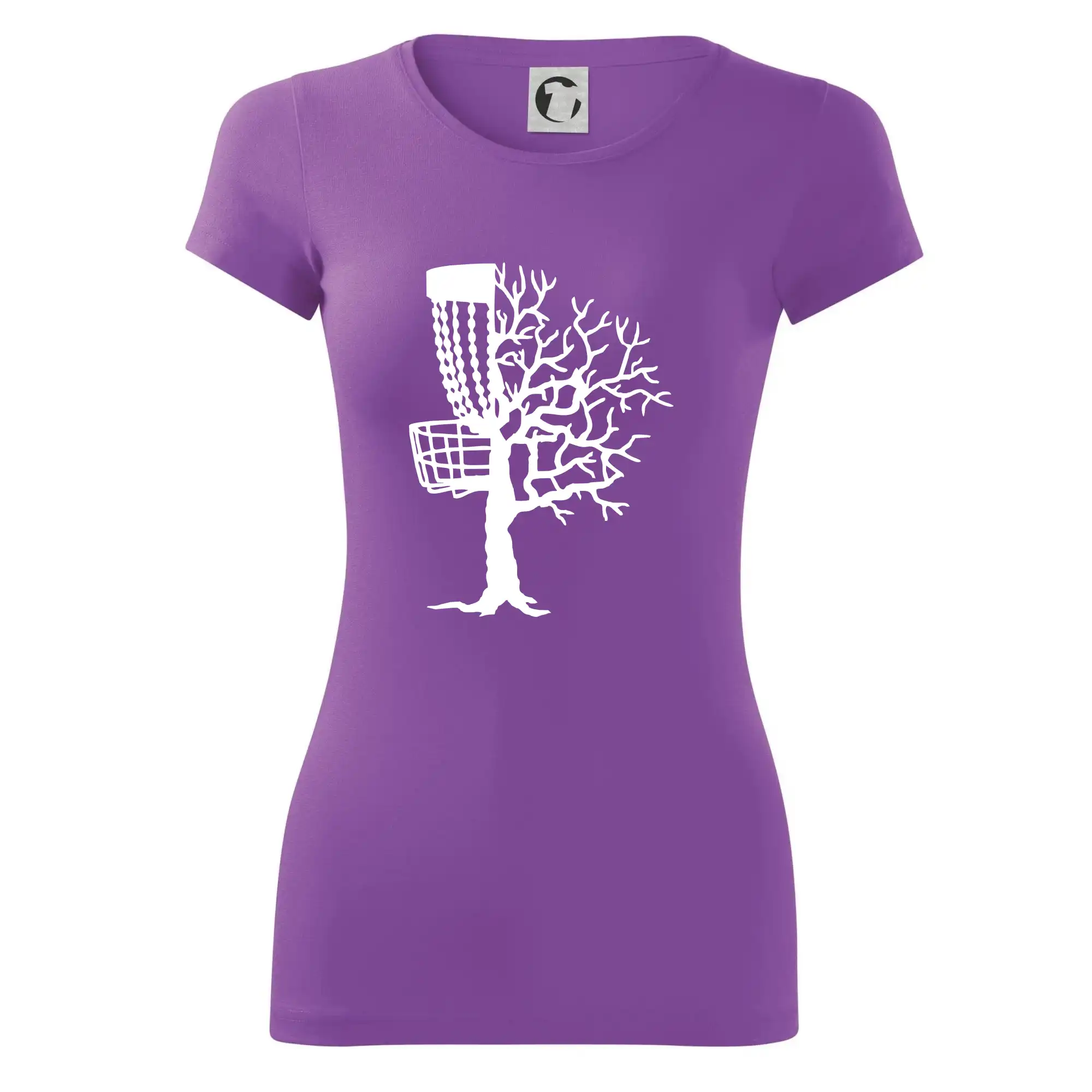 Disc golf pozor strom