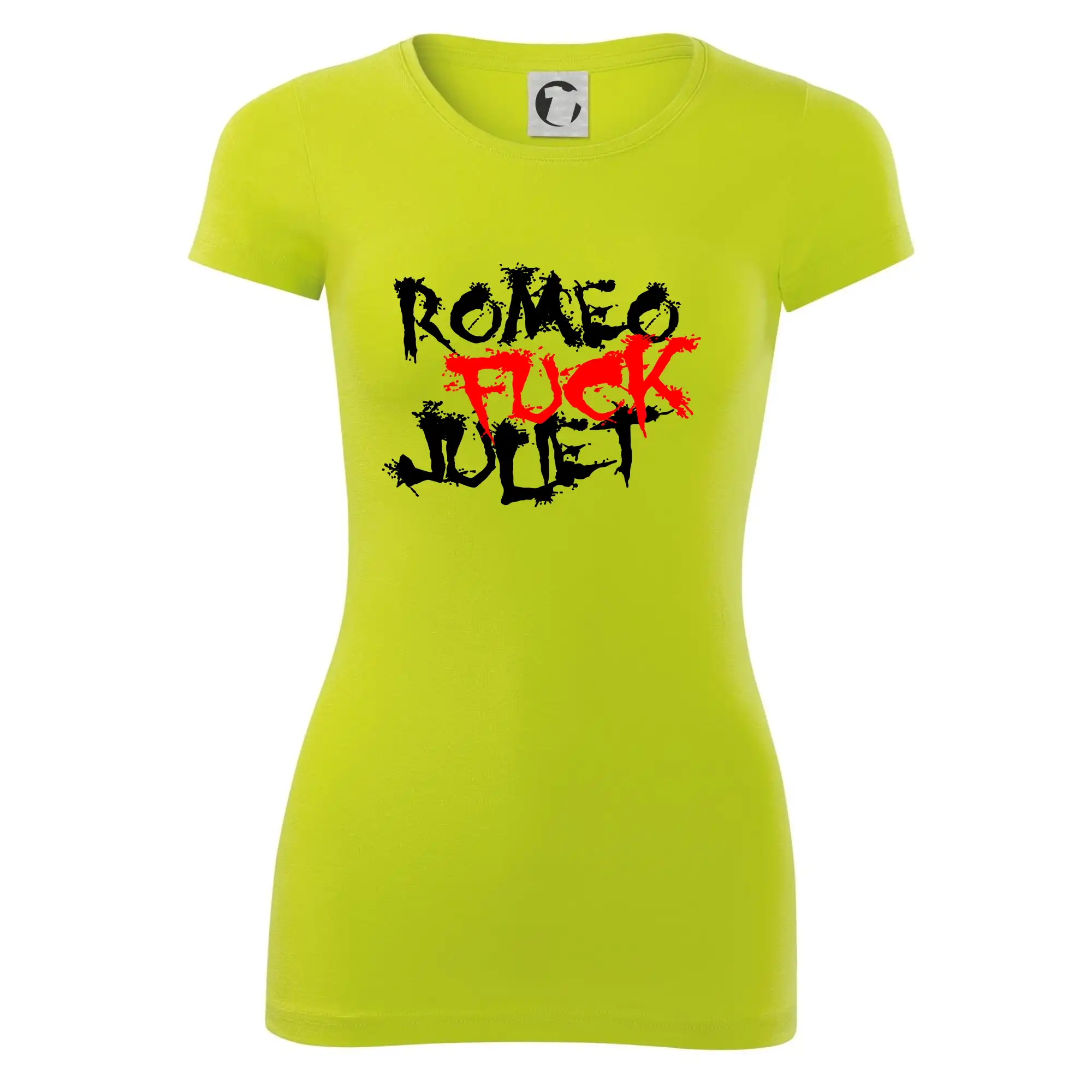 Sexy tričká - Romeo Fuck Juilet - Romeo vojel Julii - Dámske tričko Glance - Priliehavejší strih