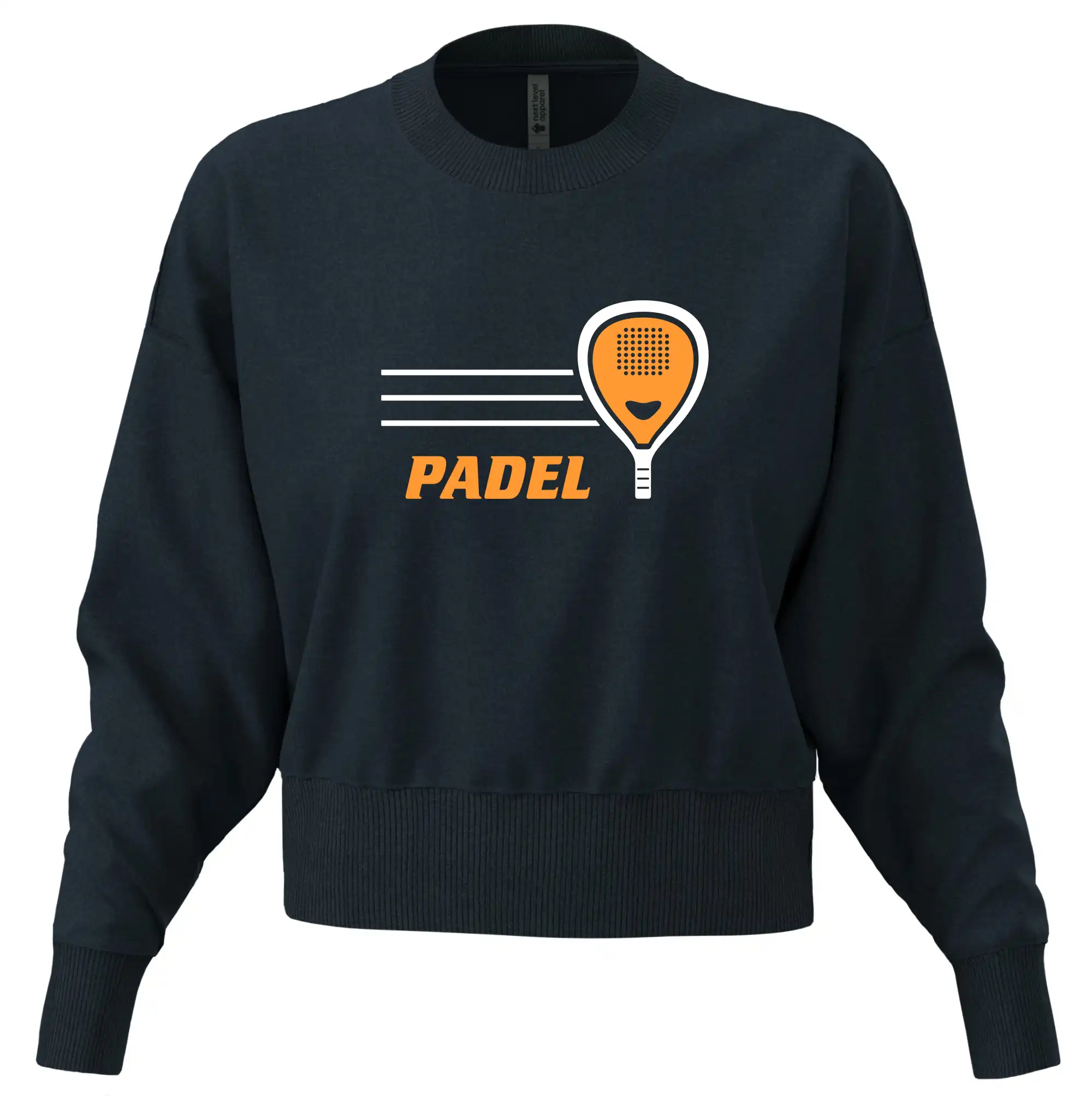 Padel - oranžová raketa