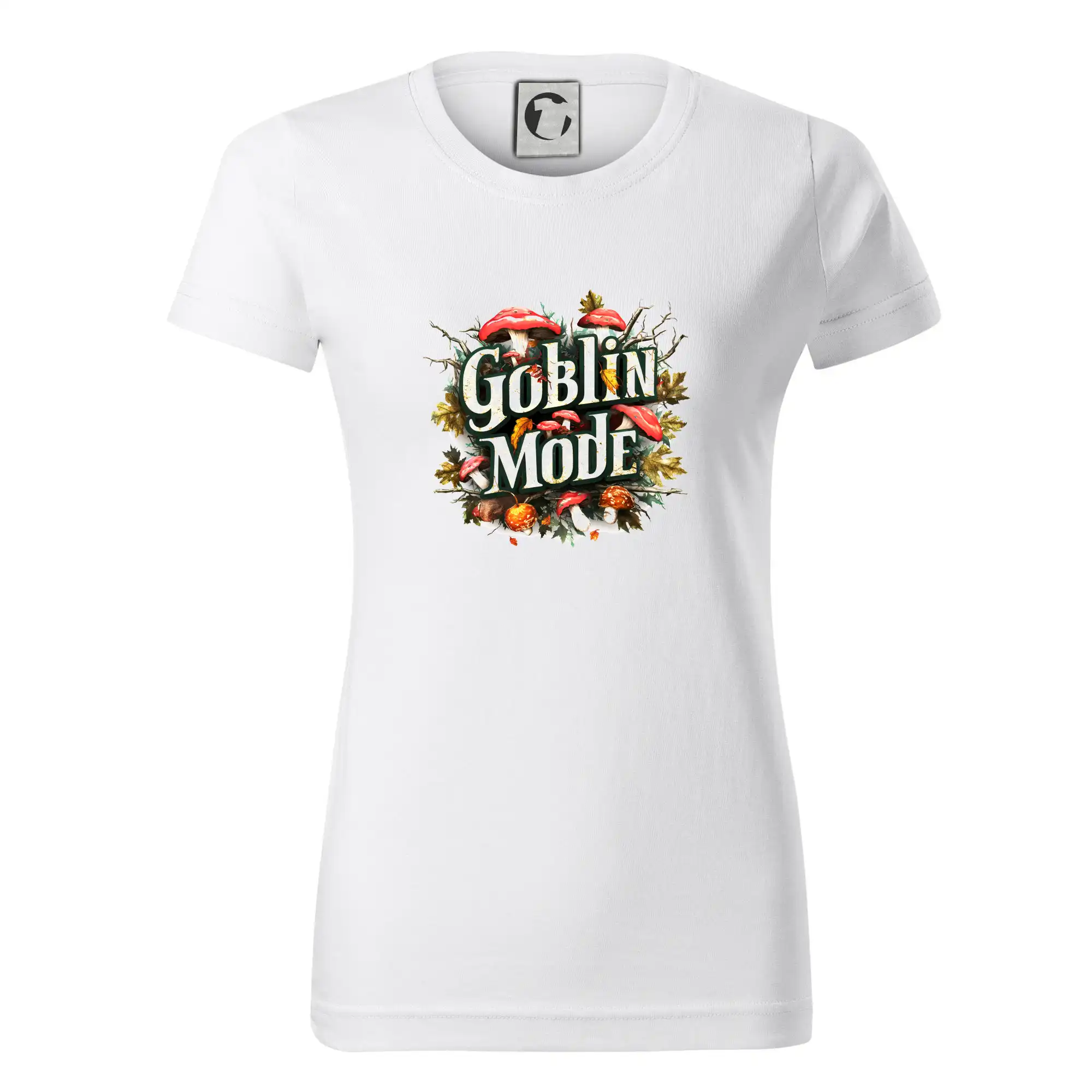 Tričká s motívmi ktoré frčia na internete - Goblincore Goblin Mode - Dámske tričko basic - ľahko voľnejšie a dlhšie