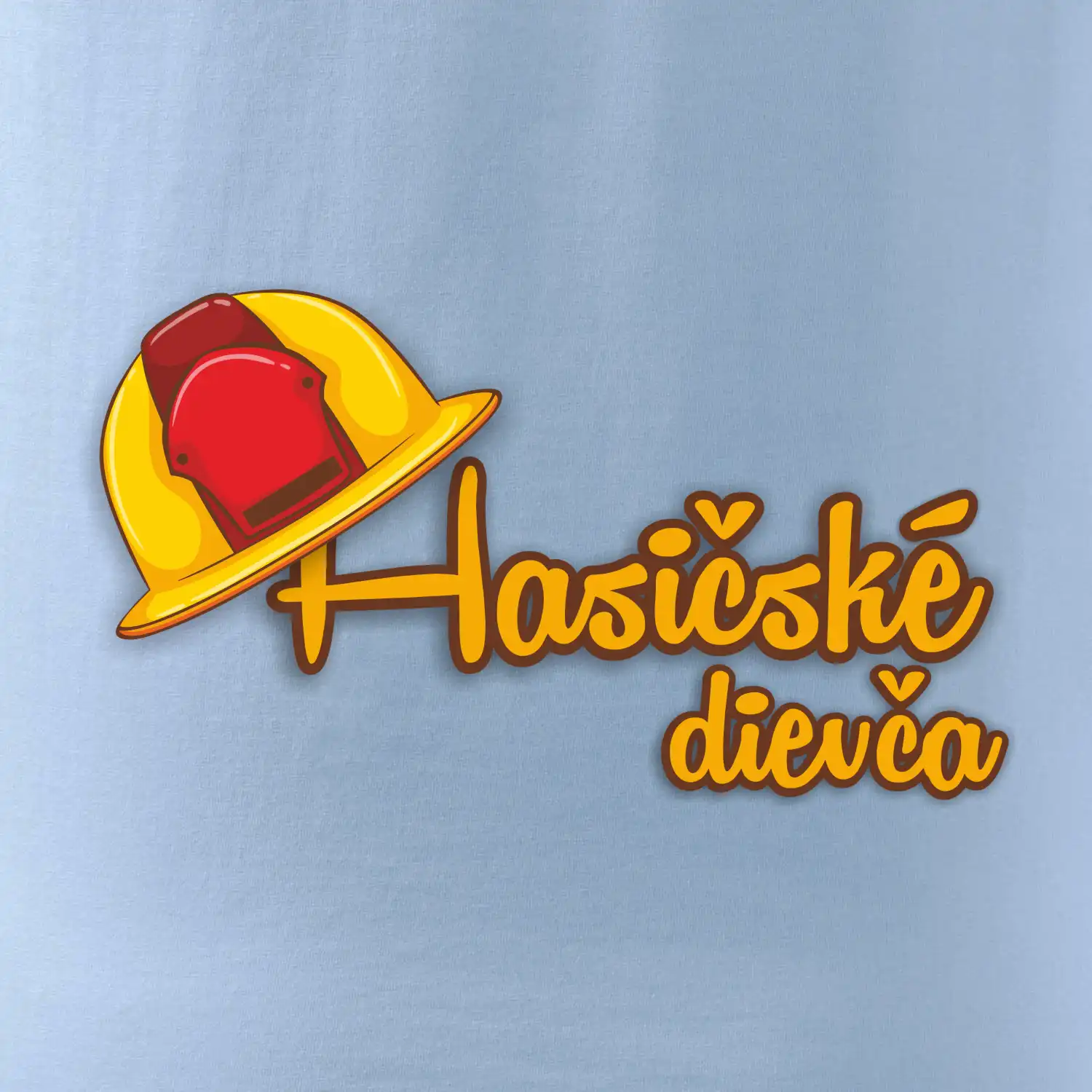 Hasičské dievča - helma