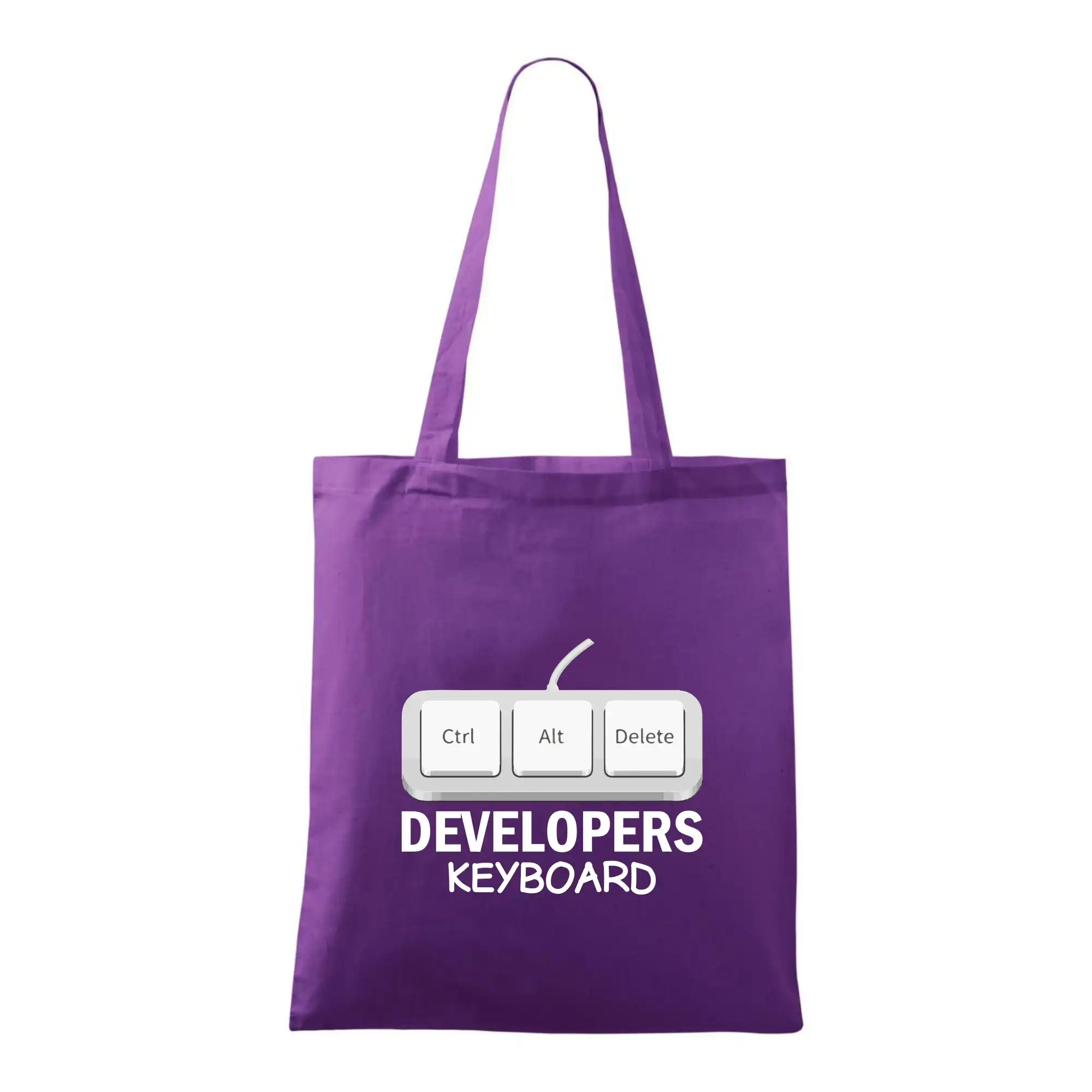 Tričká pre ajťákov - Developers keyboard - Taška bavlnená