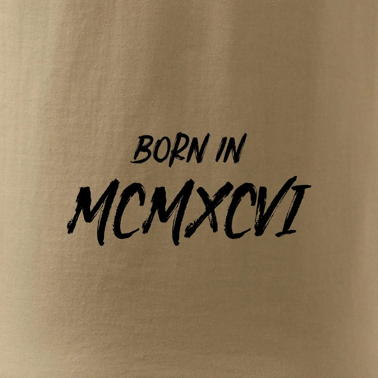 Born in - Římské číslo 1996