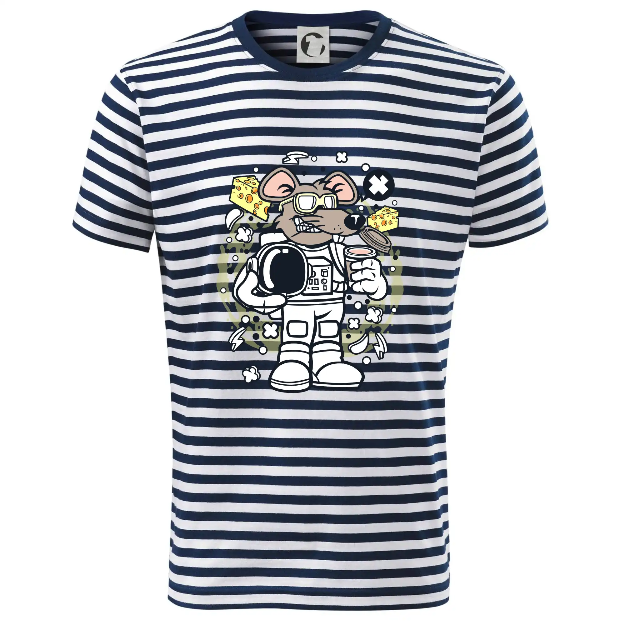 Vesmirne tričká - Myš kozmonaut komiks - Tričko na vodu