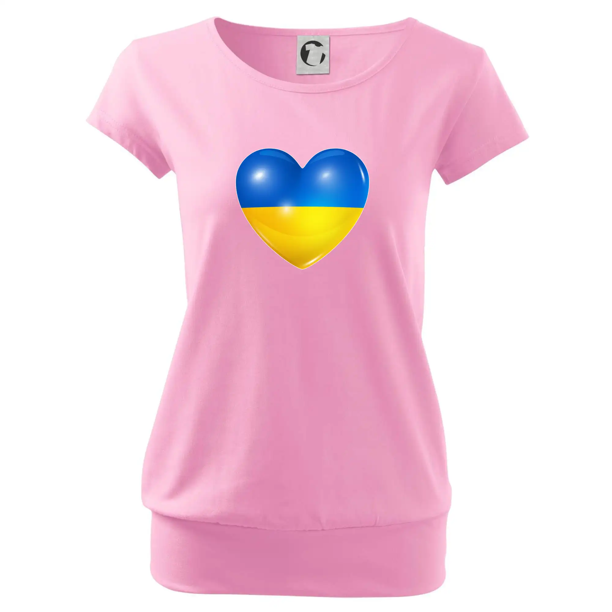 Ukrajina srdce vlajka