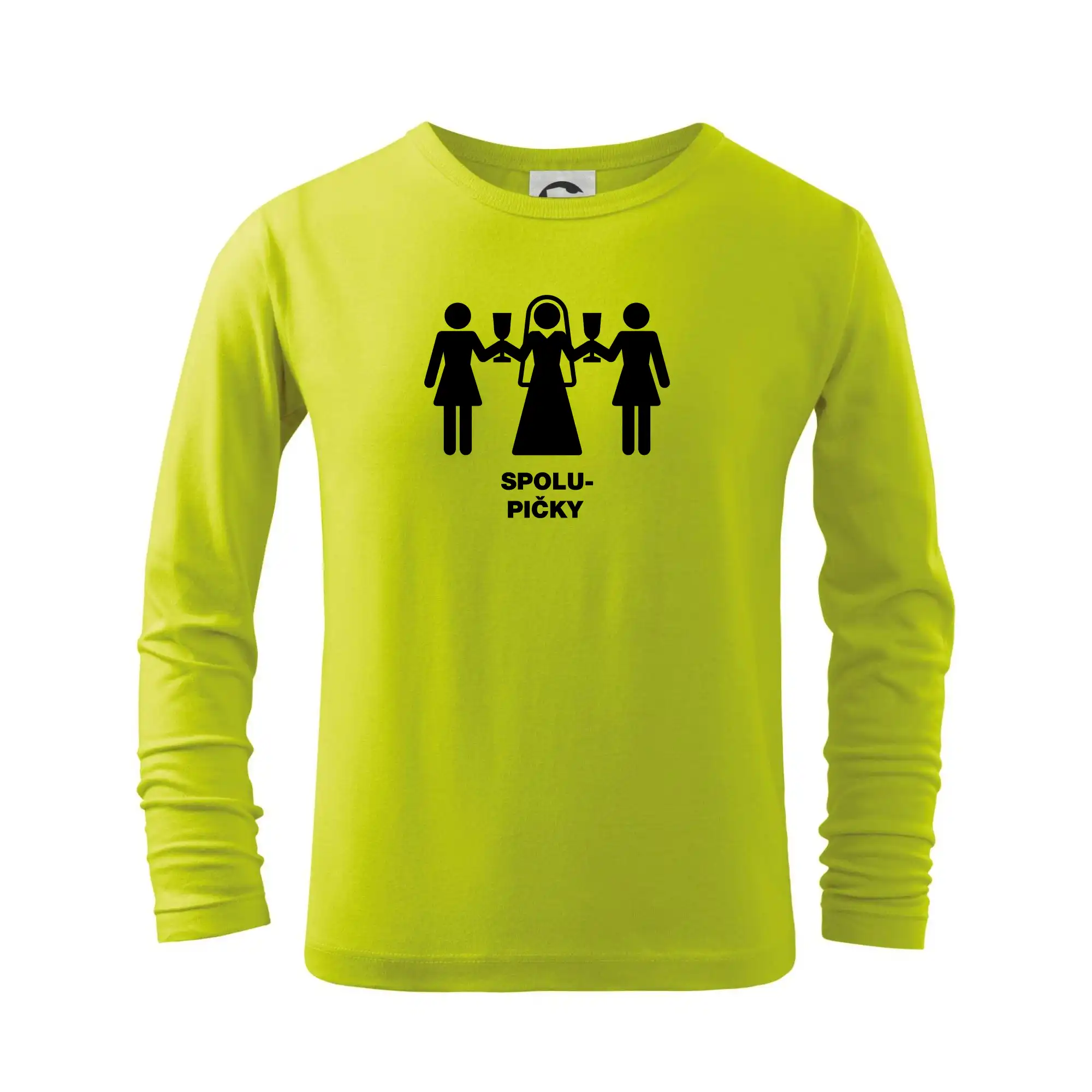 Svadobné tričká - Spolu pičky (Hana-creative) - Tričko detské Long Sleeve