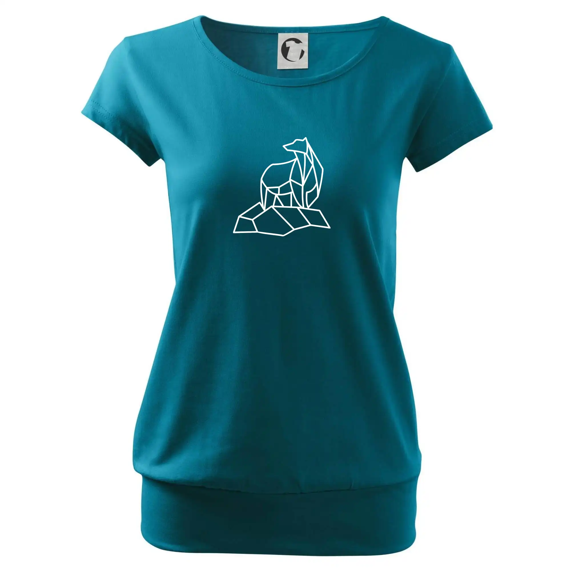 Geometrie lední medvěd na ledu