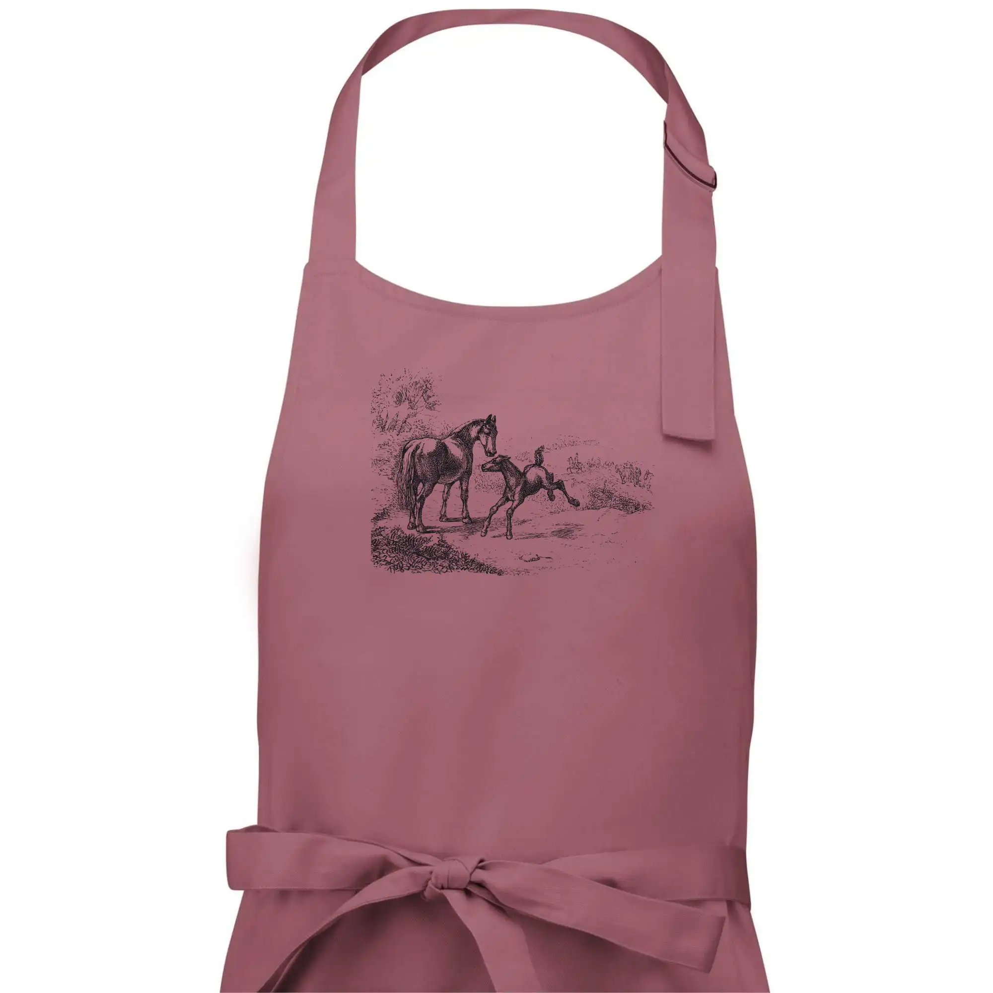 Kůň a hříbě malované