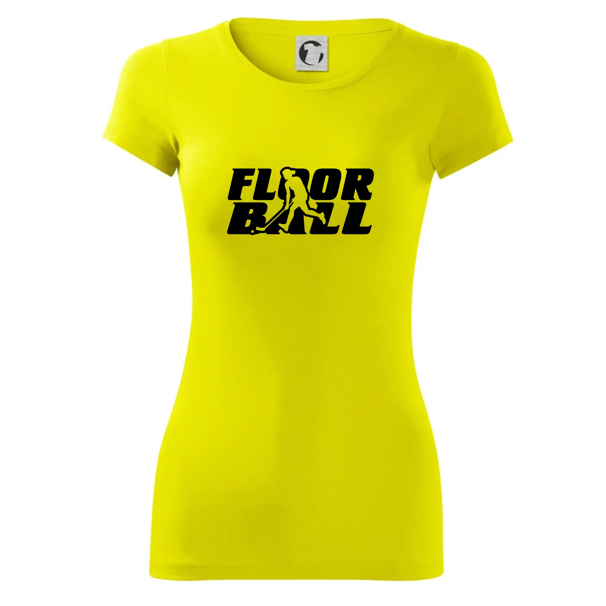 Floorball nápis rovný