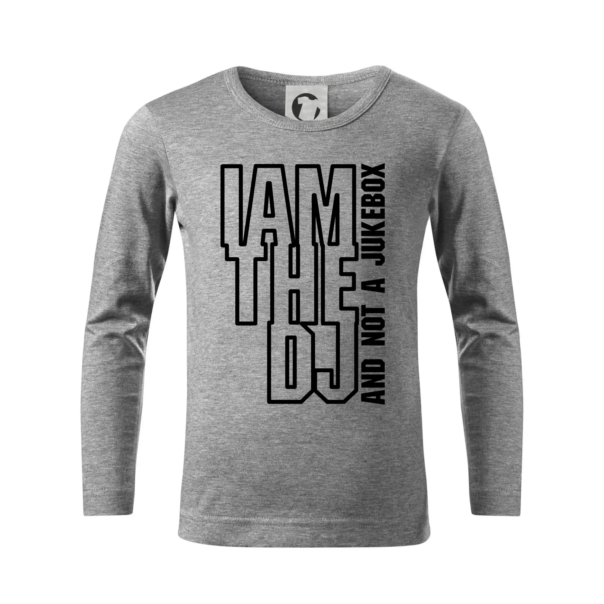 Tričká na párty - Iam the dj and not a jukebox na výšku - Tričko detské Long Sleeve