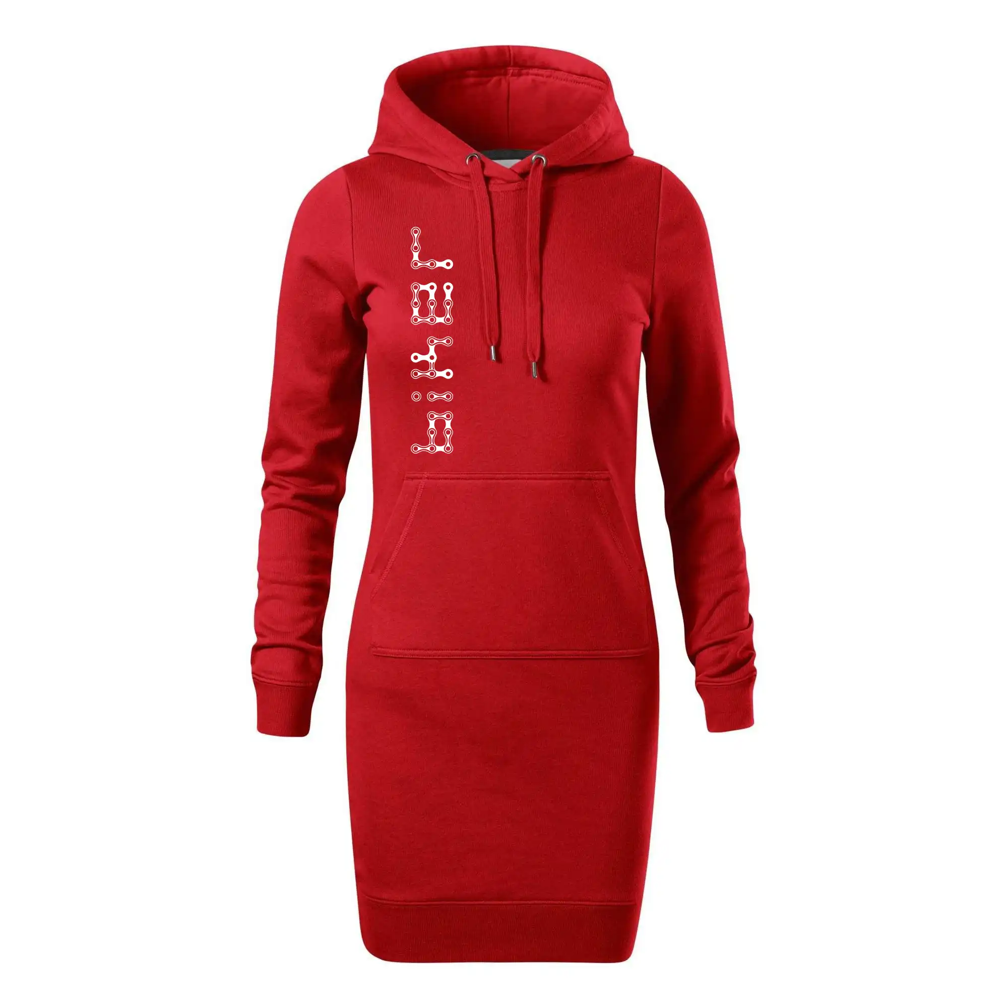 Biker nápis na výšku řetěz