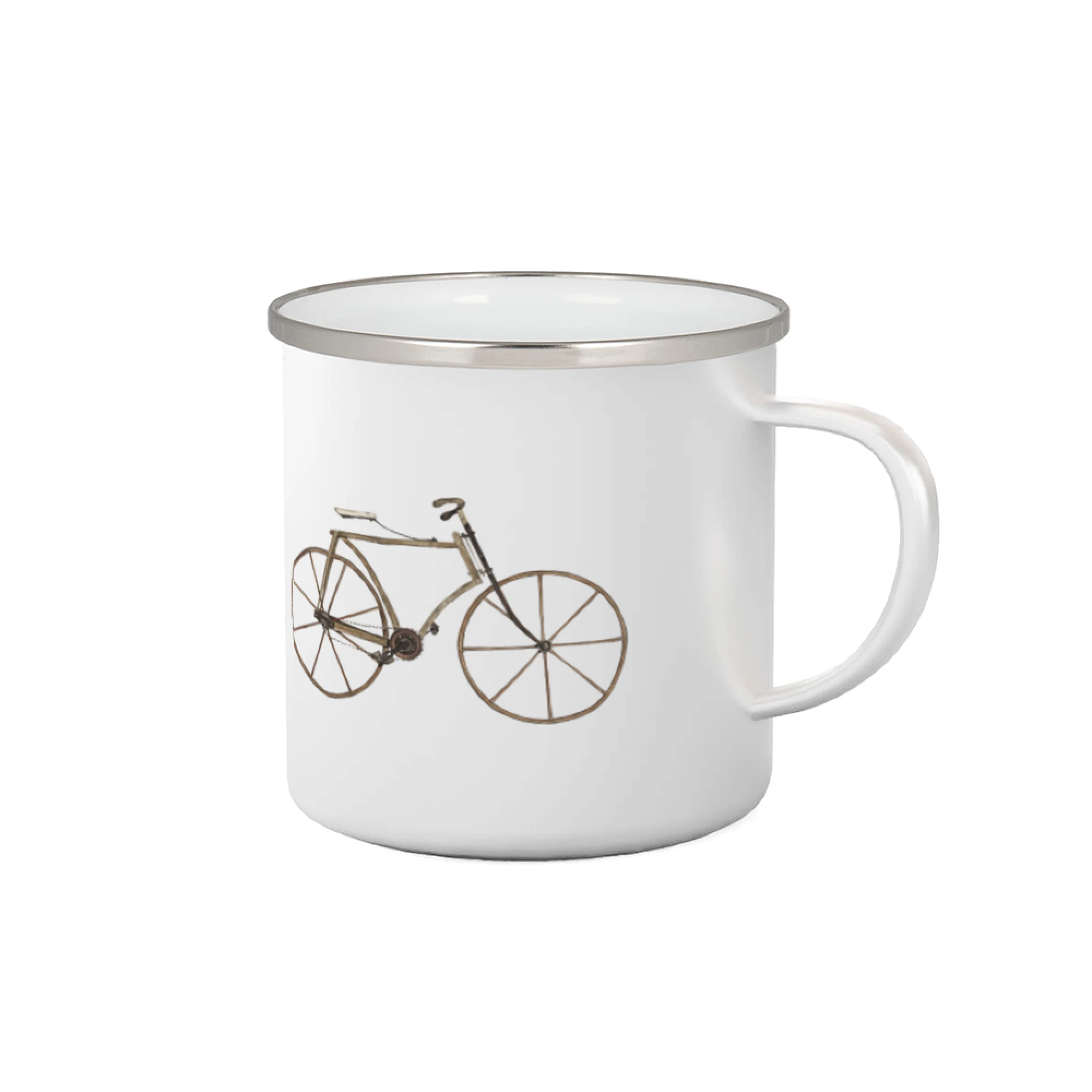 Tričko ako darček pre cyklistu - Drevené koleso - Plecháčik