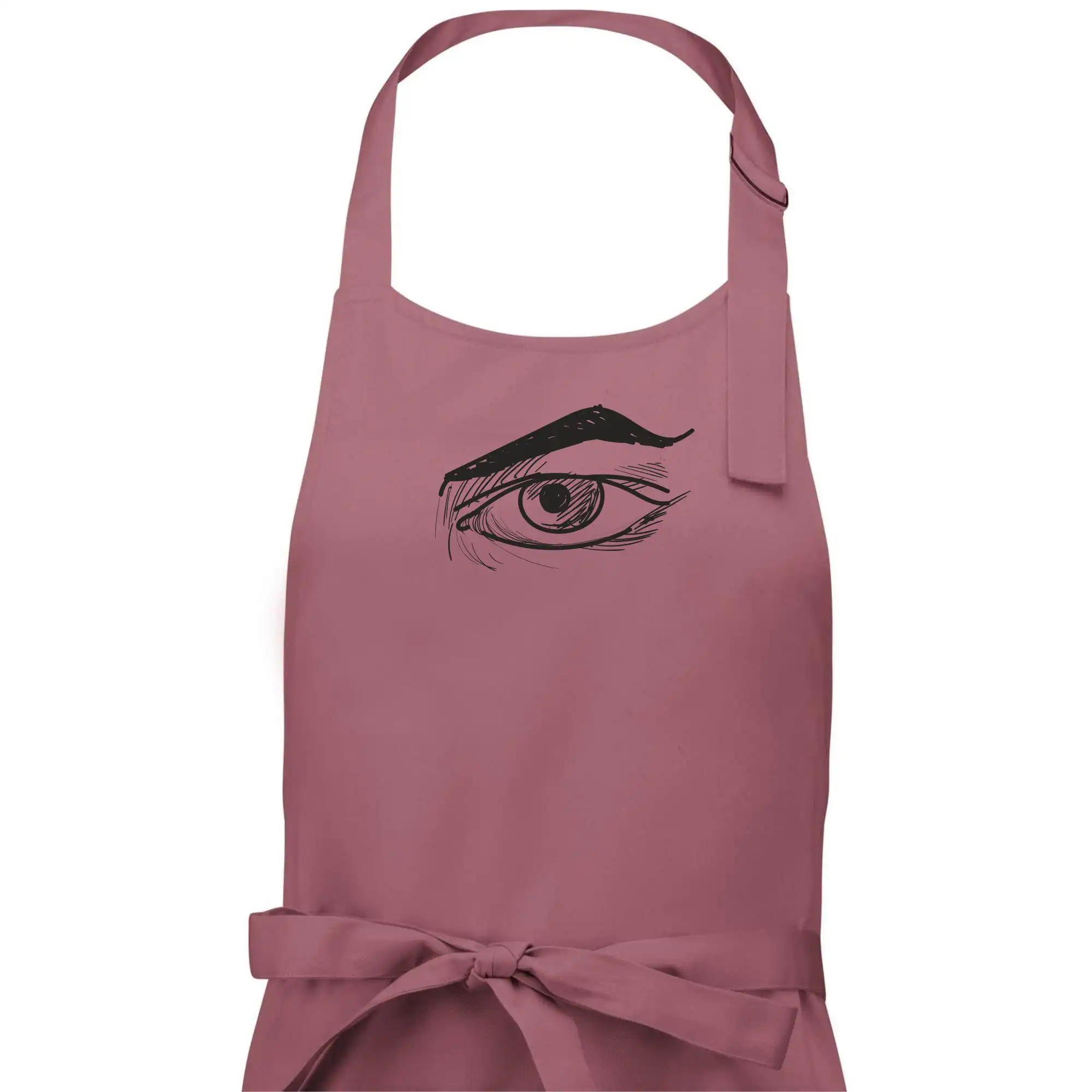 Tričká na párty - Párový motív - oko naštvané - Pánska zástera na varenie