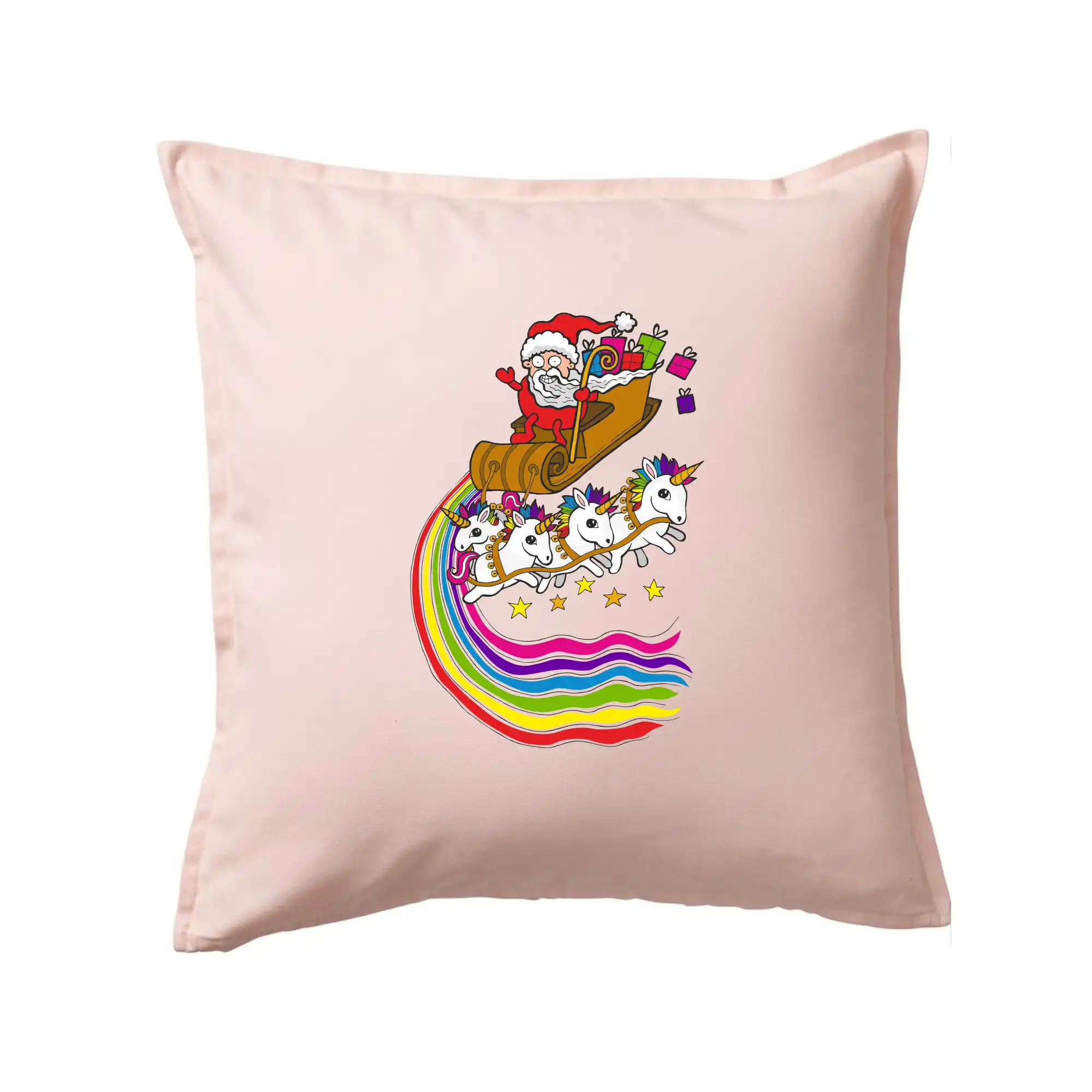 Santa a jednorožci (Pecka design)