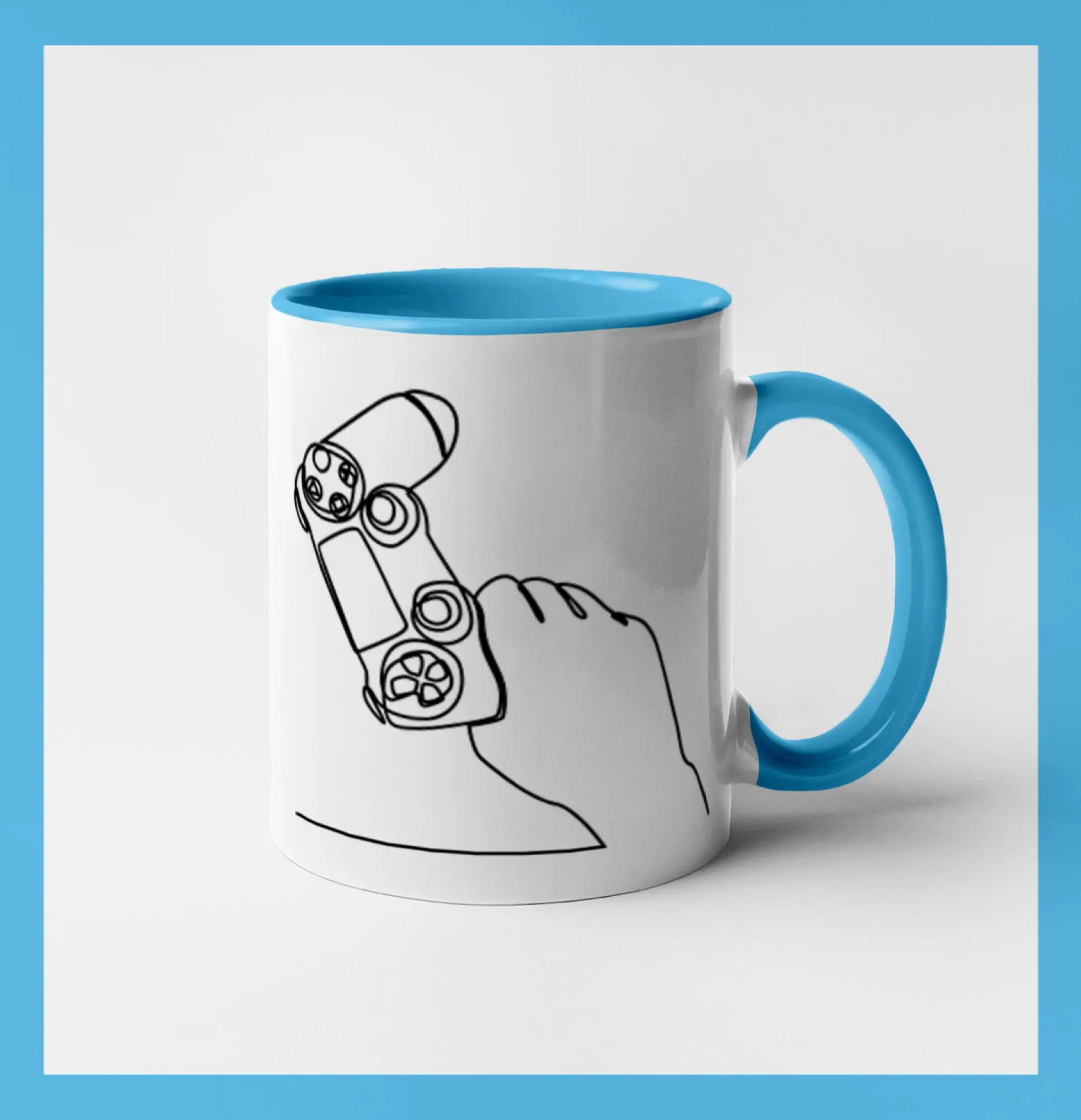 Herný ovládač jedným ťahom