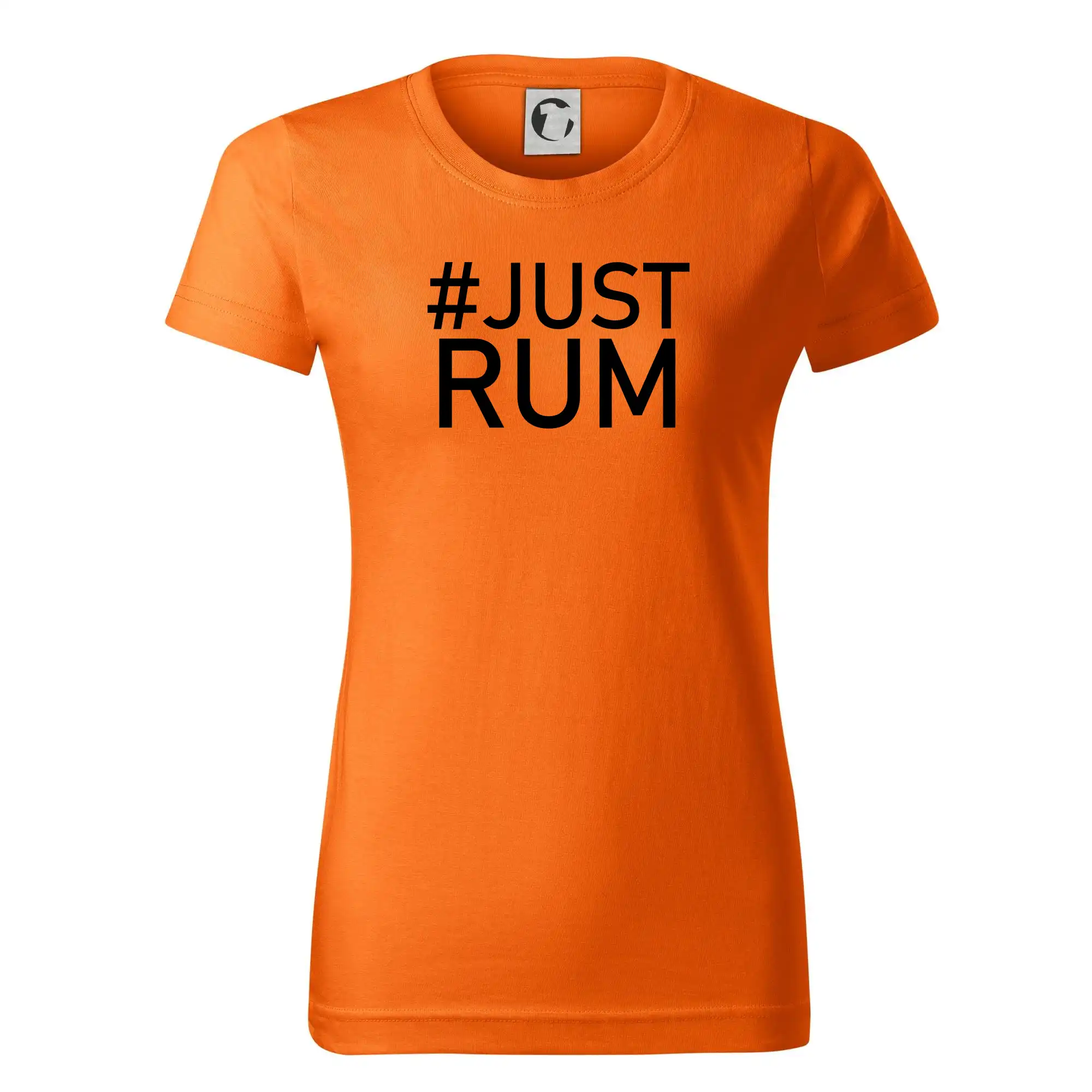 Just rum - Dámske tričko basic - ľahko voľnejšie a dlhšie