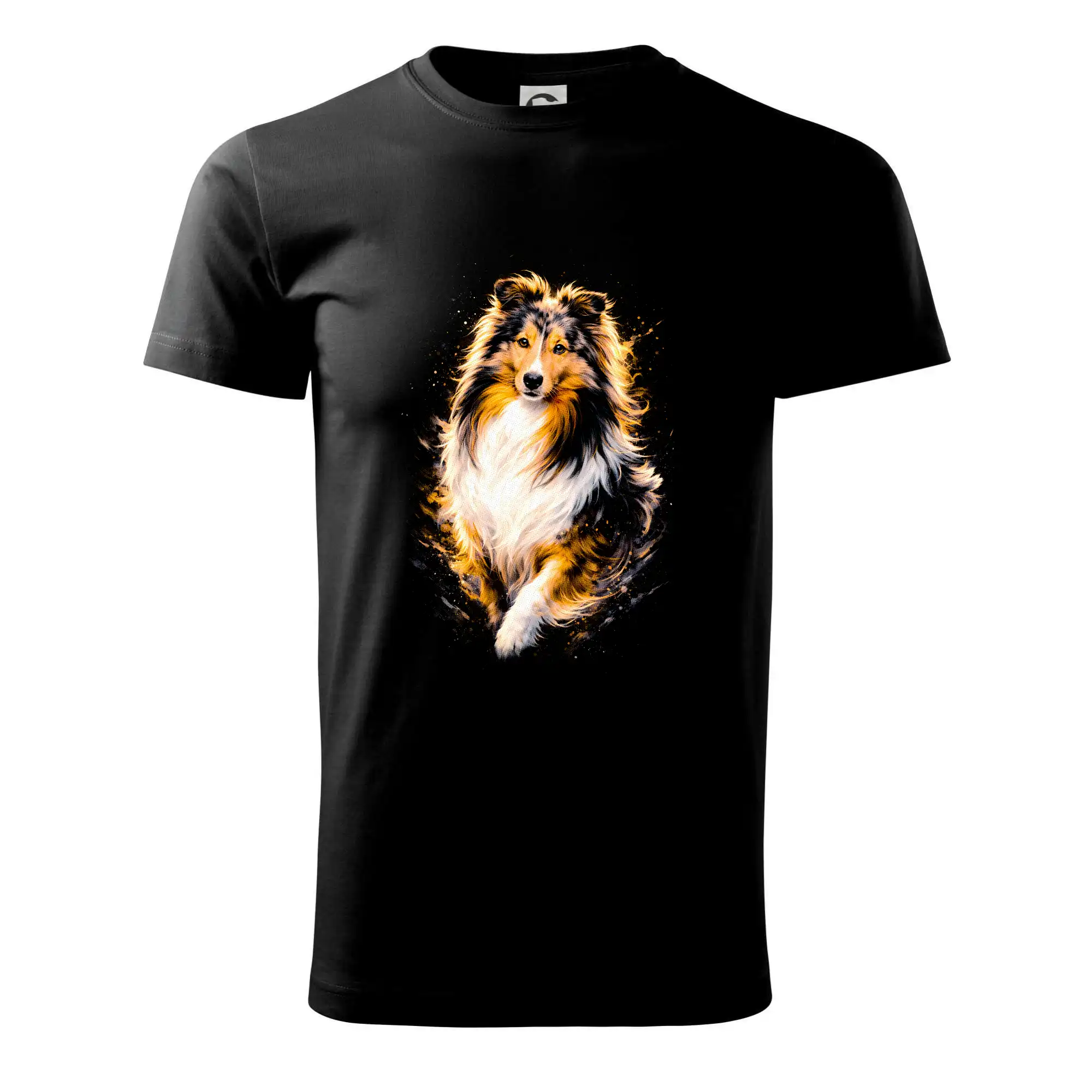 Ostatné psie plemená - Obrázok poltón Šeltia - Tričko extra veľké  (5-8XL)