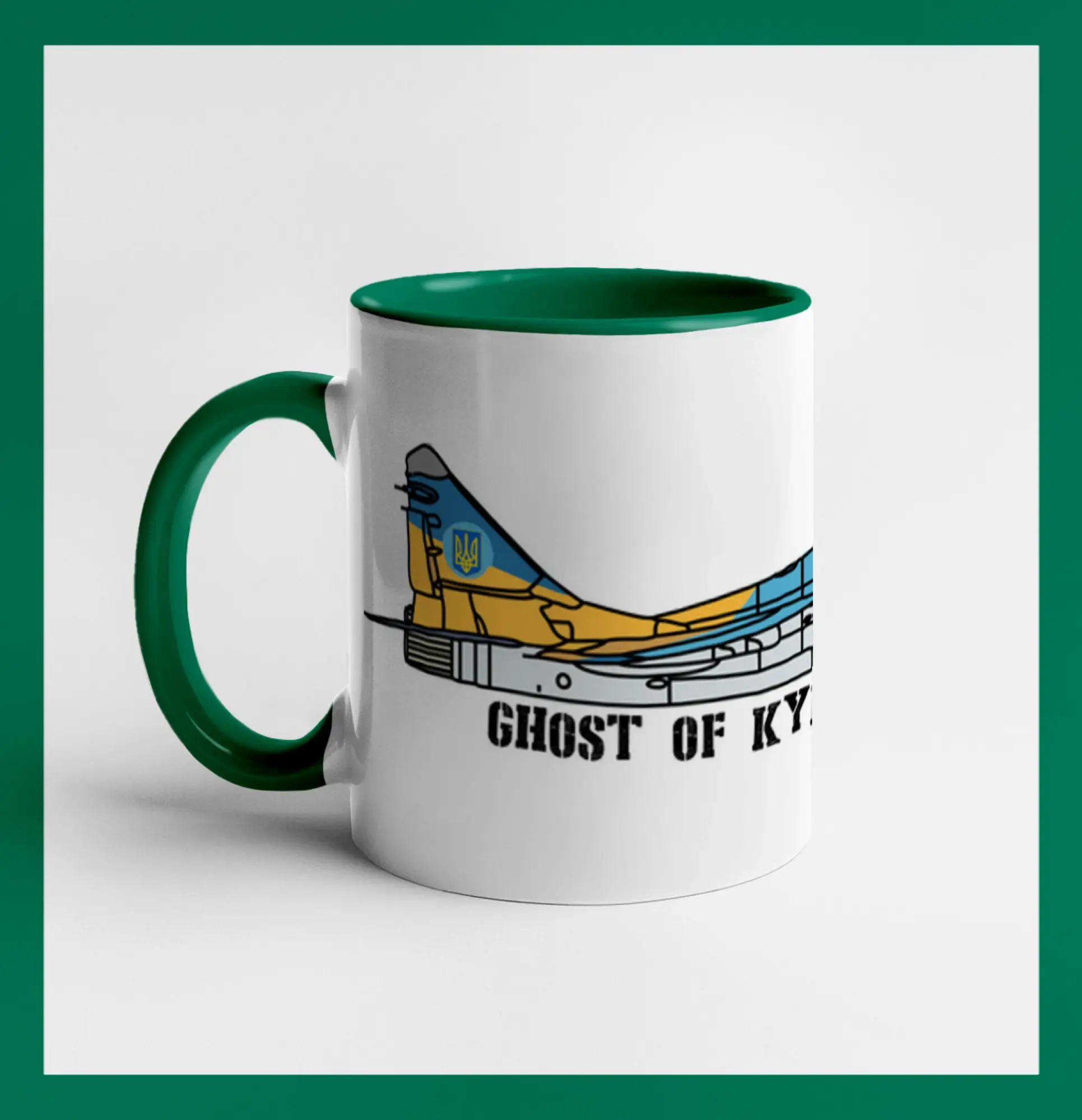 Mig 29 Fulcrum Blue-Yellow - Ghost of Kyiv