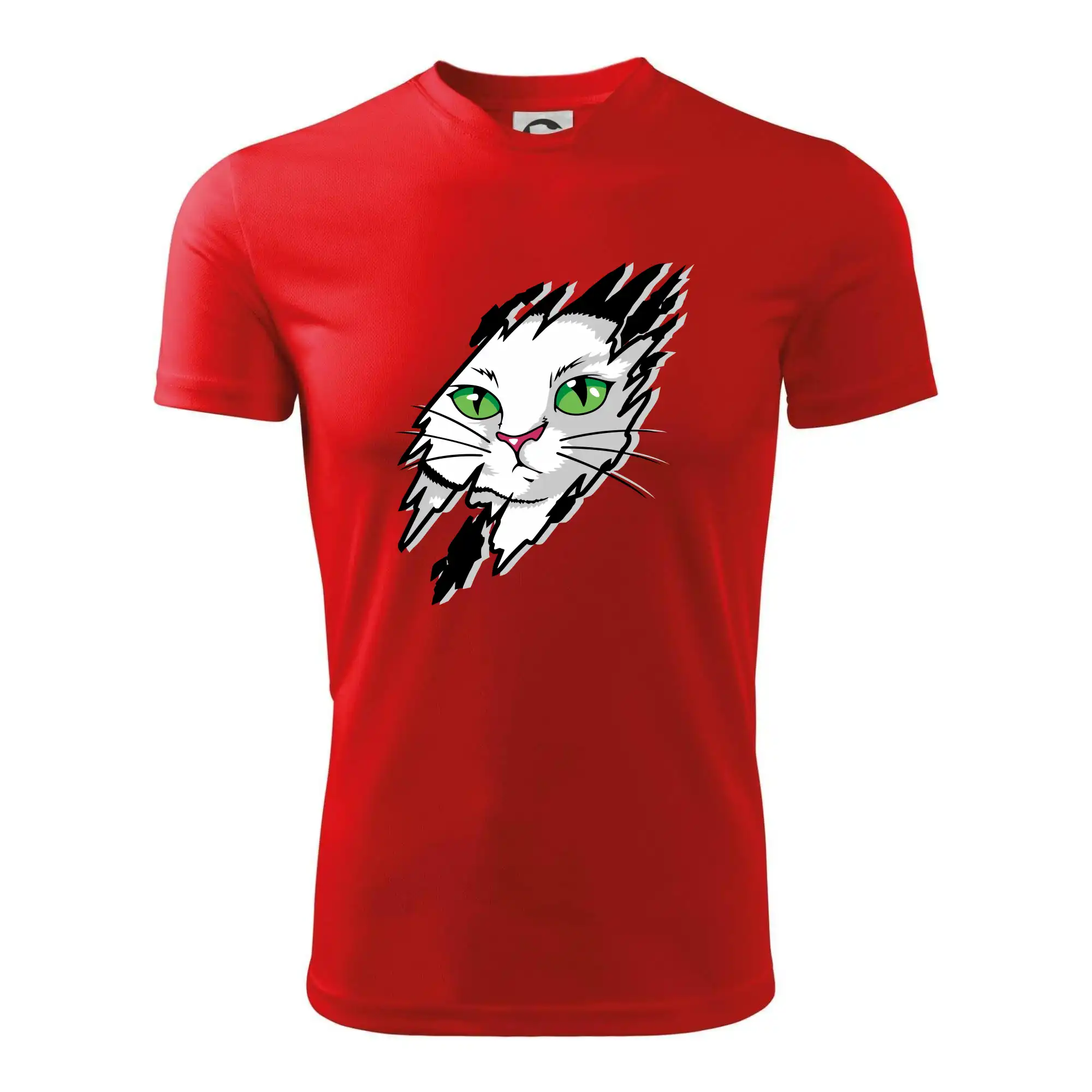 Kočka v roztrženém triku