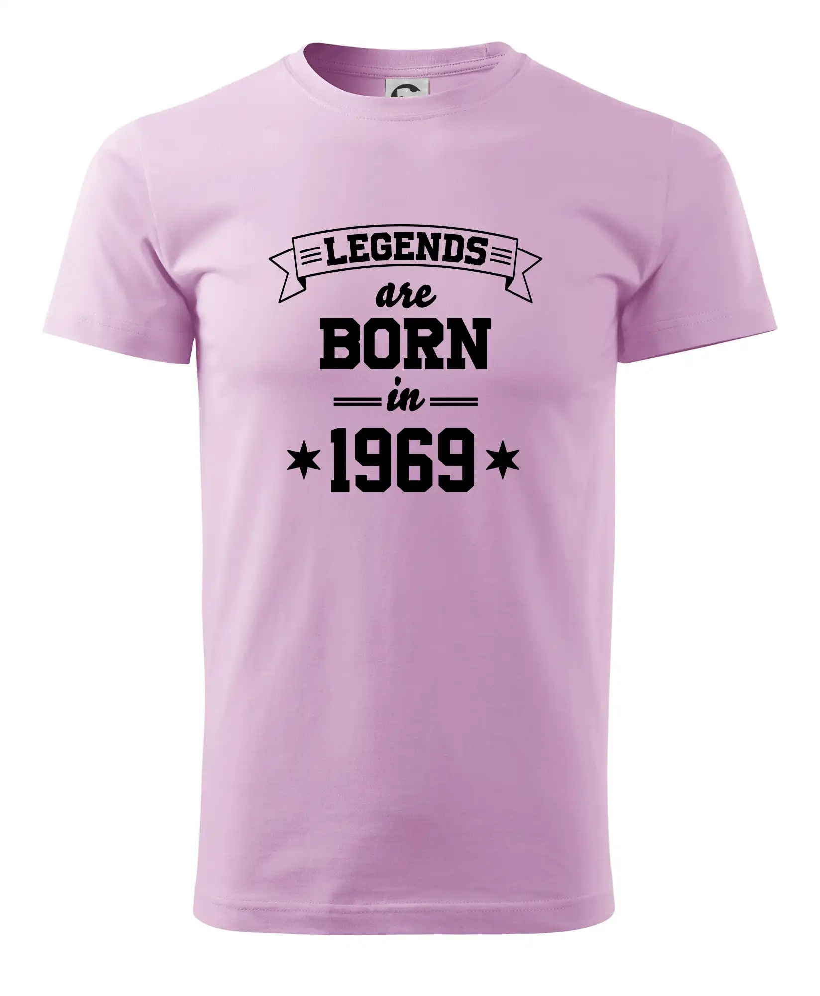 Trička s ročníkom 1969 - Legends are born in 1969 - Pánske tričko nižšej gramáže